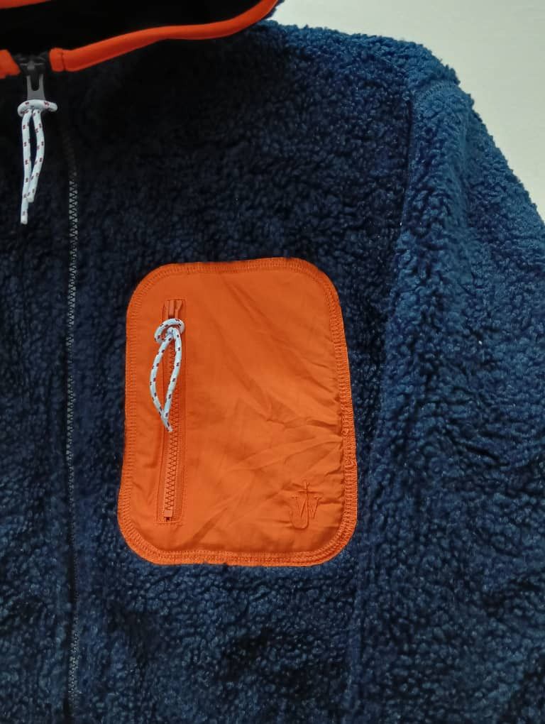 JW Anderson × Japanese Brand × Uniqlo Best Offer🔥 J.w.Anderson X Uniqlo Fleece Zipper Hooded Size US XL / EU 56 / 4 - 6 Thumbnail