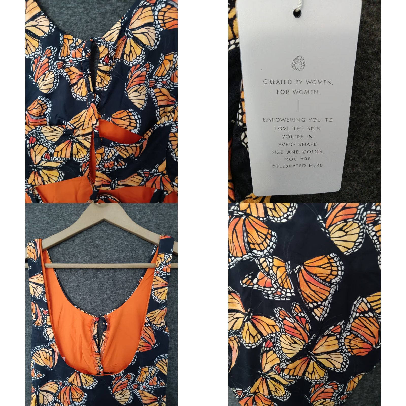 Triangl Toluca Multicolor One Piece Swimsuit S Women - Size S Nylon Spandex Wide Strap Triangle Waist Wrap Open Tummy Sexy Beach Pattern: Solid Size ONE SIZE - 8 Thumbnail
