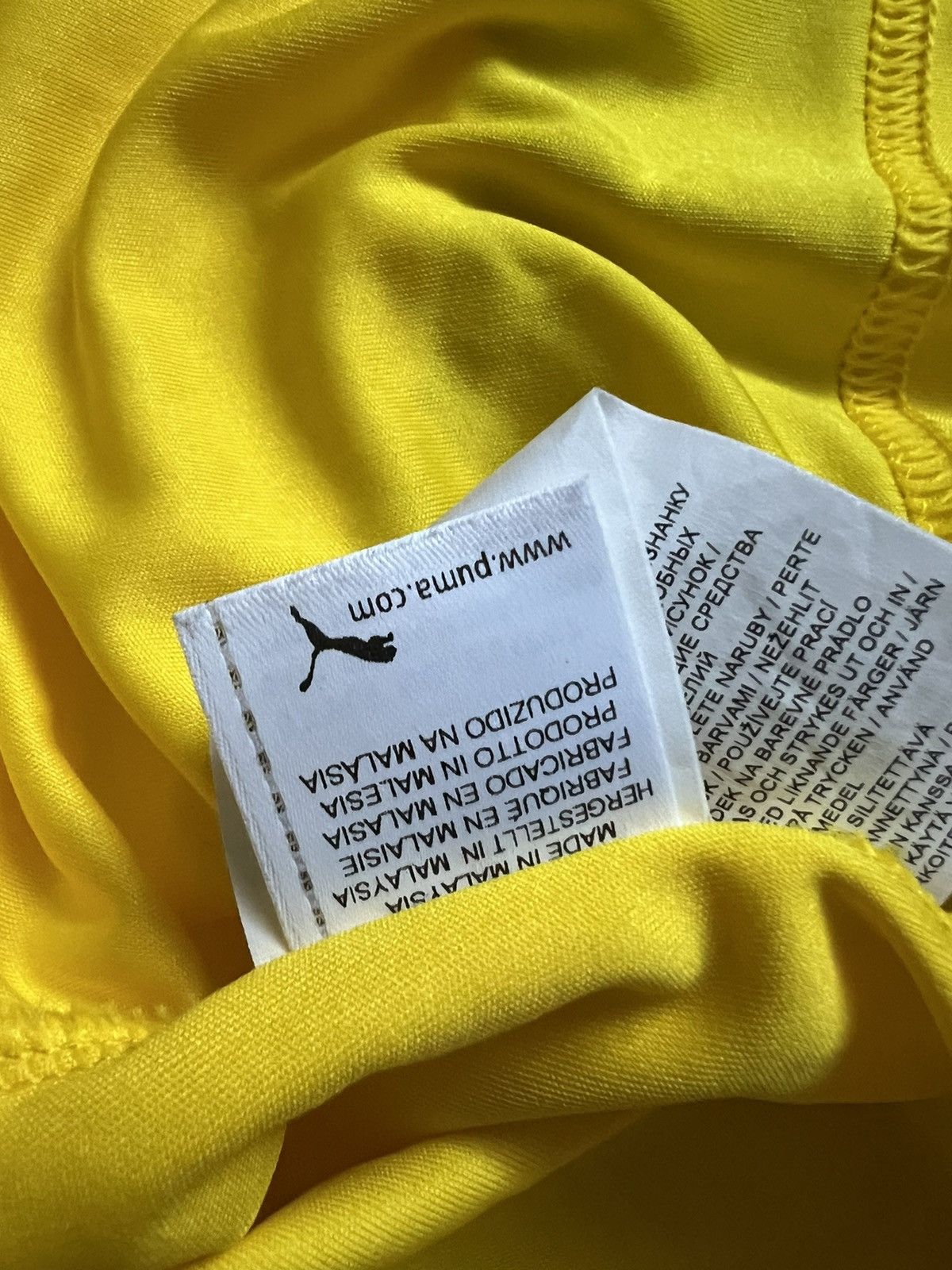 Puma 2017-18 BVB Borussia Dortmund Puma Training L/S Shirt Jersey Size US L / EU 52-54 / 3 - 16 Thumbnail