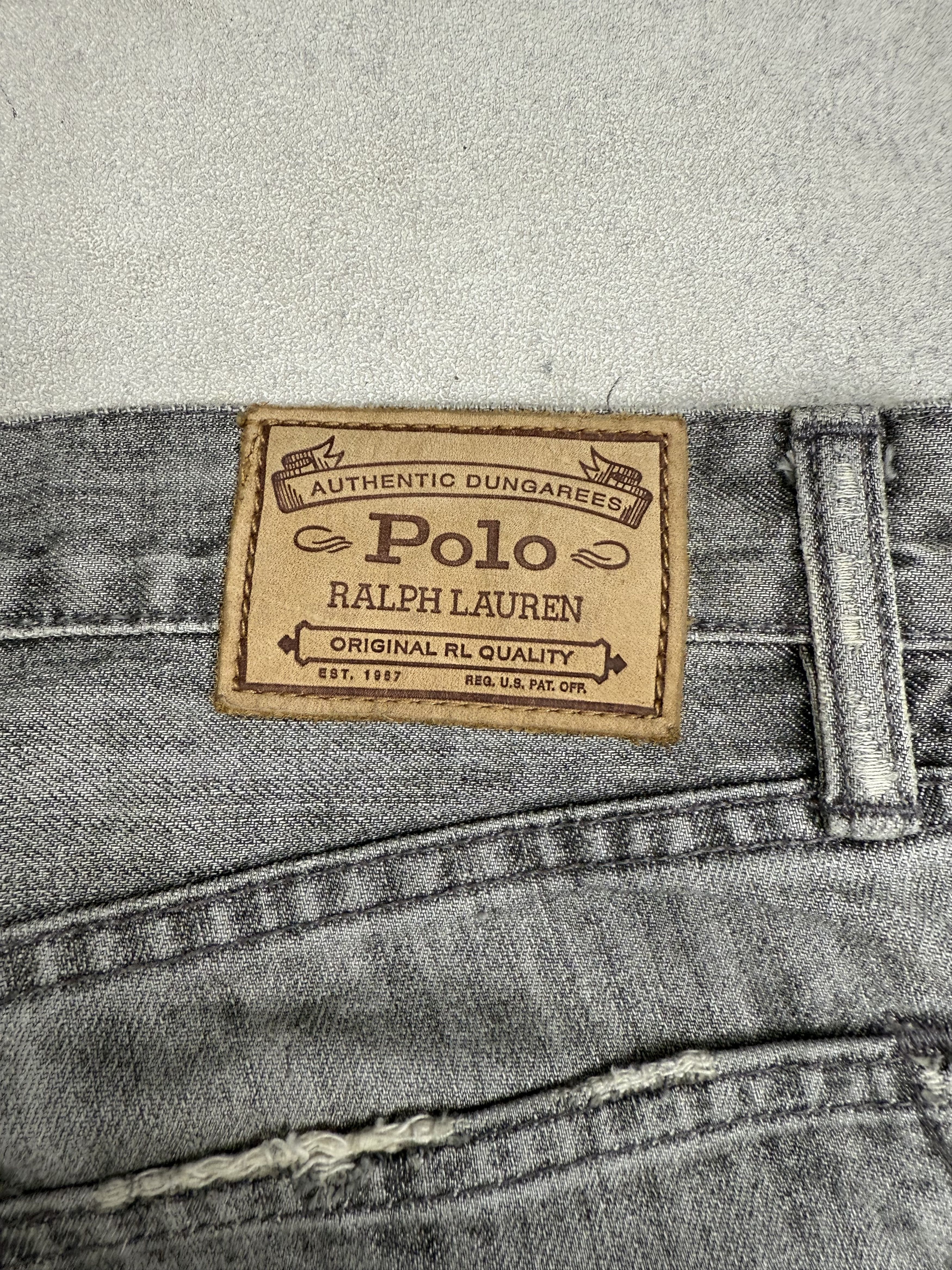 Polo Ralph Lauren Polo Ralph Lauren Denim Slim Straight Pants Faded Whiskers Size US 34 / EU 50 - 7 Thumbnail