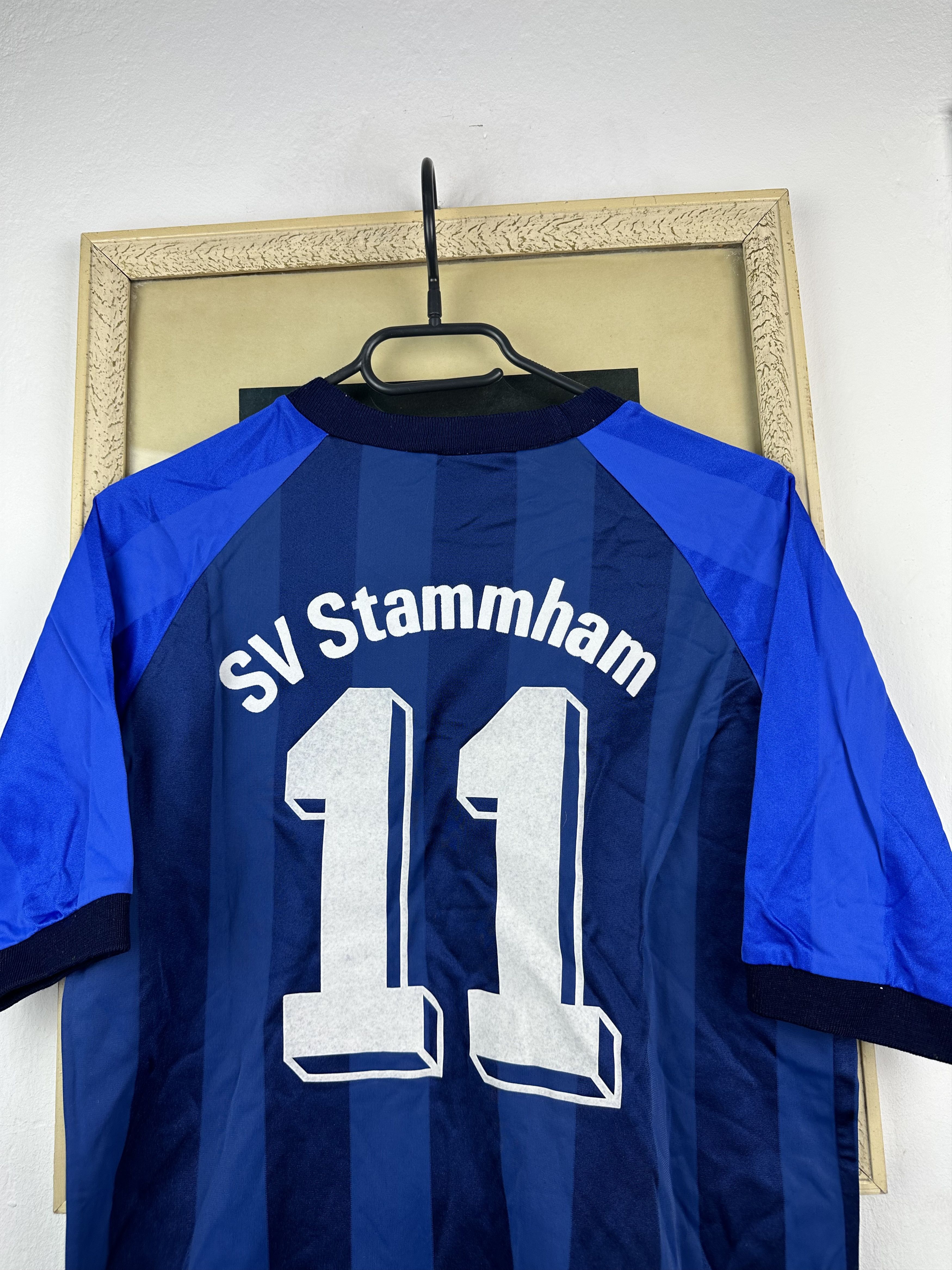 Vintage Vintage 80's SV Stammham Football Shirt #11 jersey Rare Size US M / EU 48-50 / 2 - 7 Thumbnail