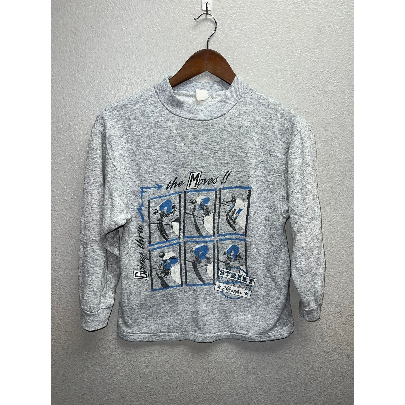 Other Youth Vintage Skate Sweatshirt Street Skating Gray Crewneck Size M / US 6-8 / IT 42-44 - 1 Thumbnail