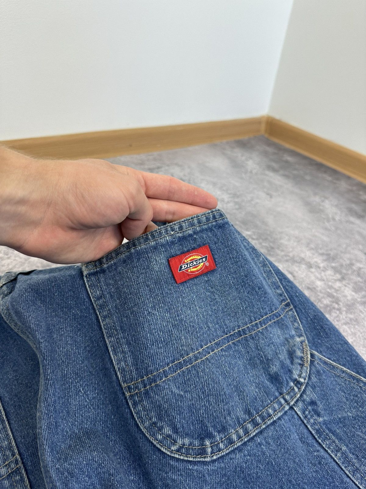 Dickies Vintage Dickies USA Distressed Baggy Carpenter Work Jeans Size US 36 / EU 52 - 9 Thumbnail