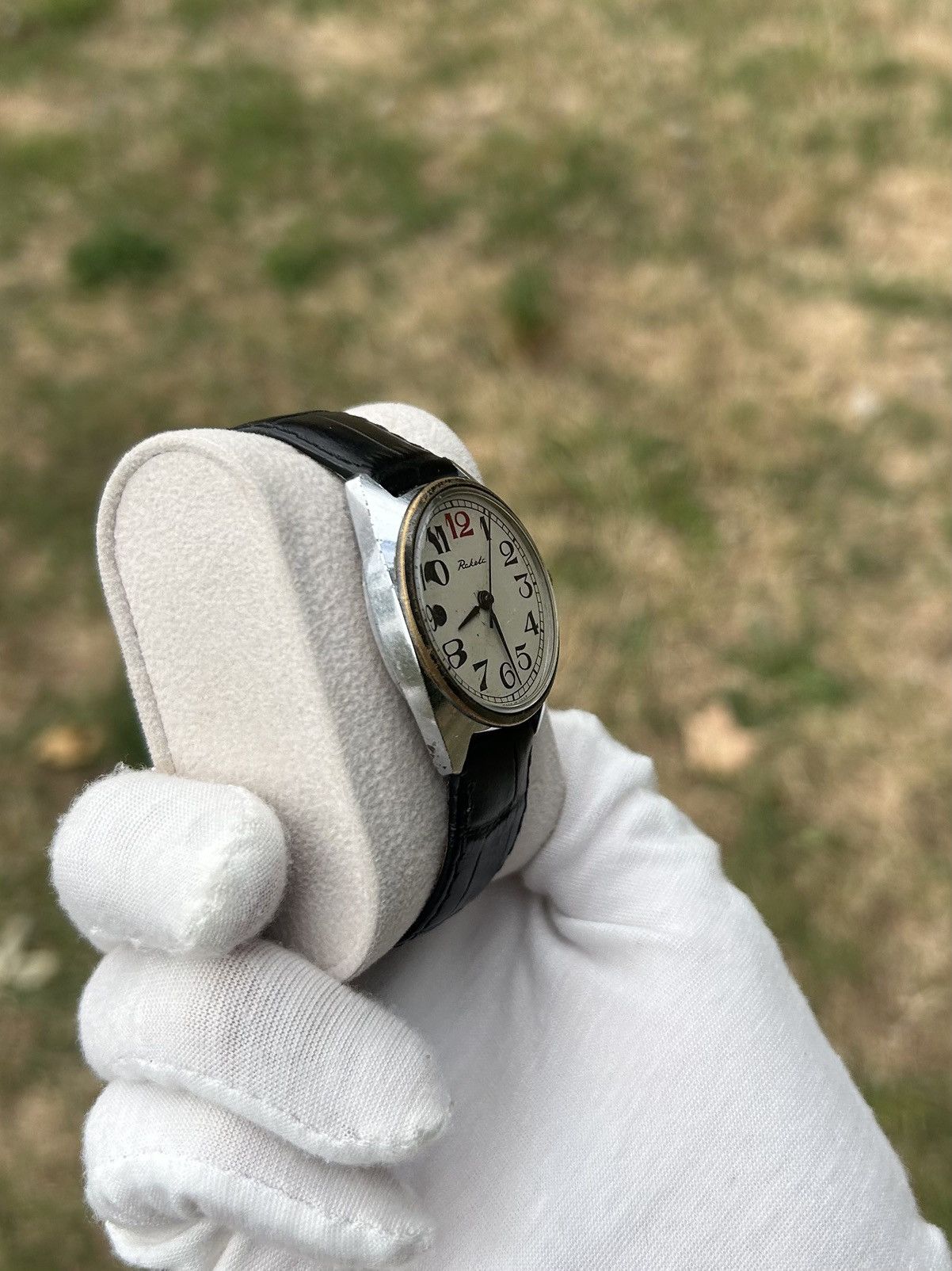 Vintage Vintage Watch Raketa USSR Soviet Mechanical 1980s Size ONE SIZE - 9 Thumbnail