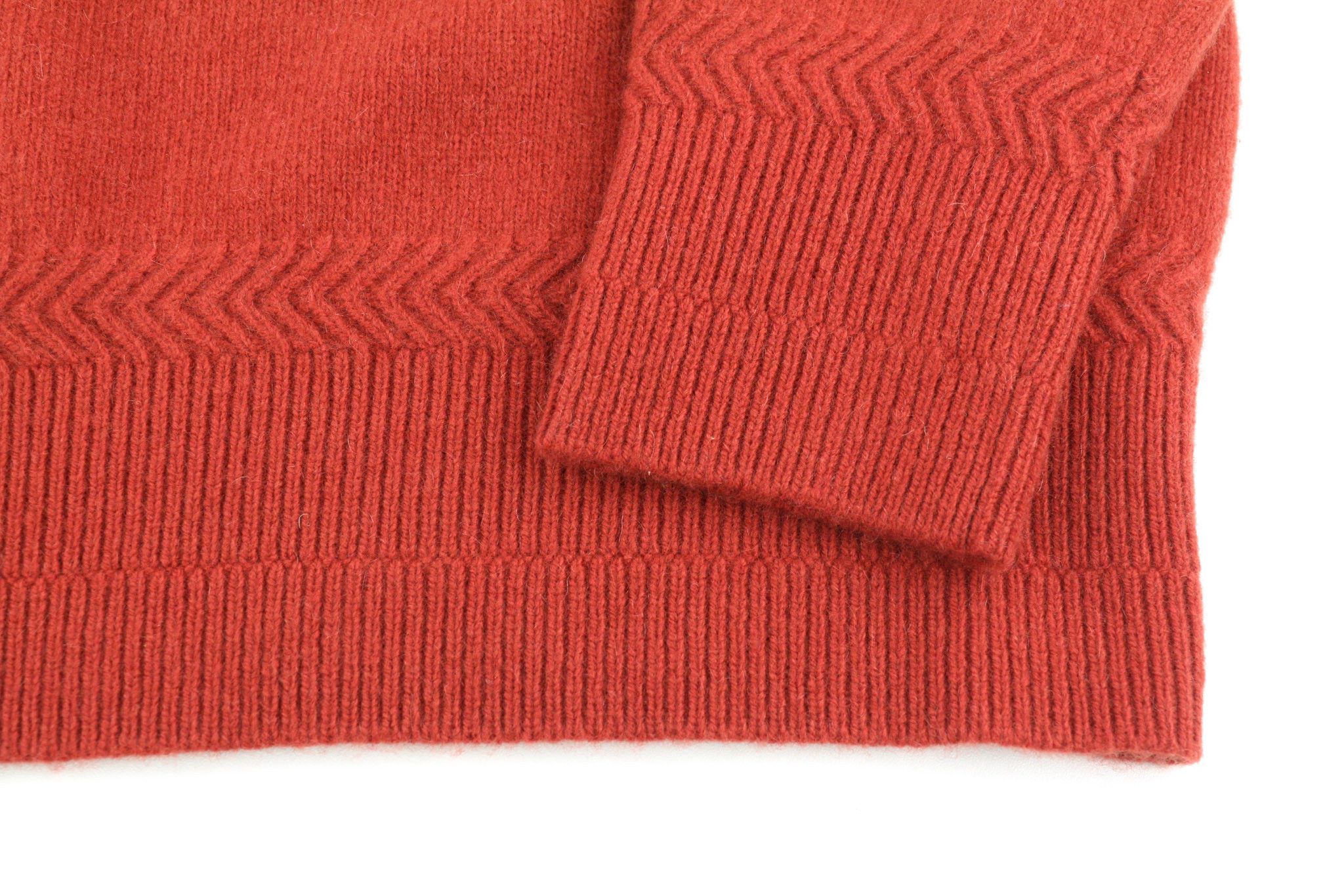 Diesel K-BOSTON L Red Wool Cashmere Knit Jumper 40140 Size US L / EU 52-54 / 3 - 5 Thumbnail