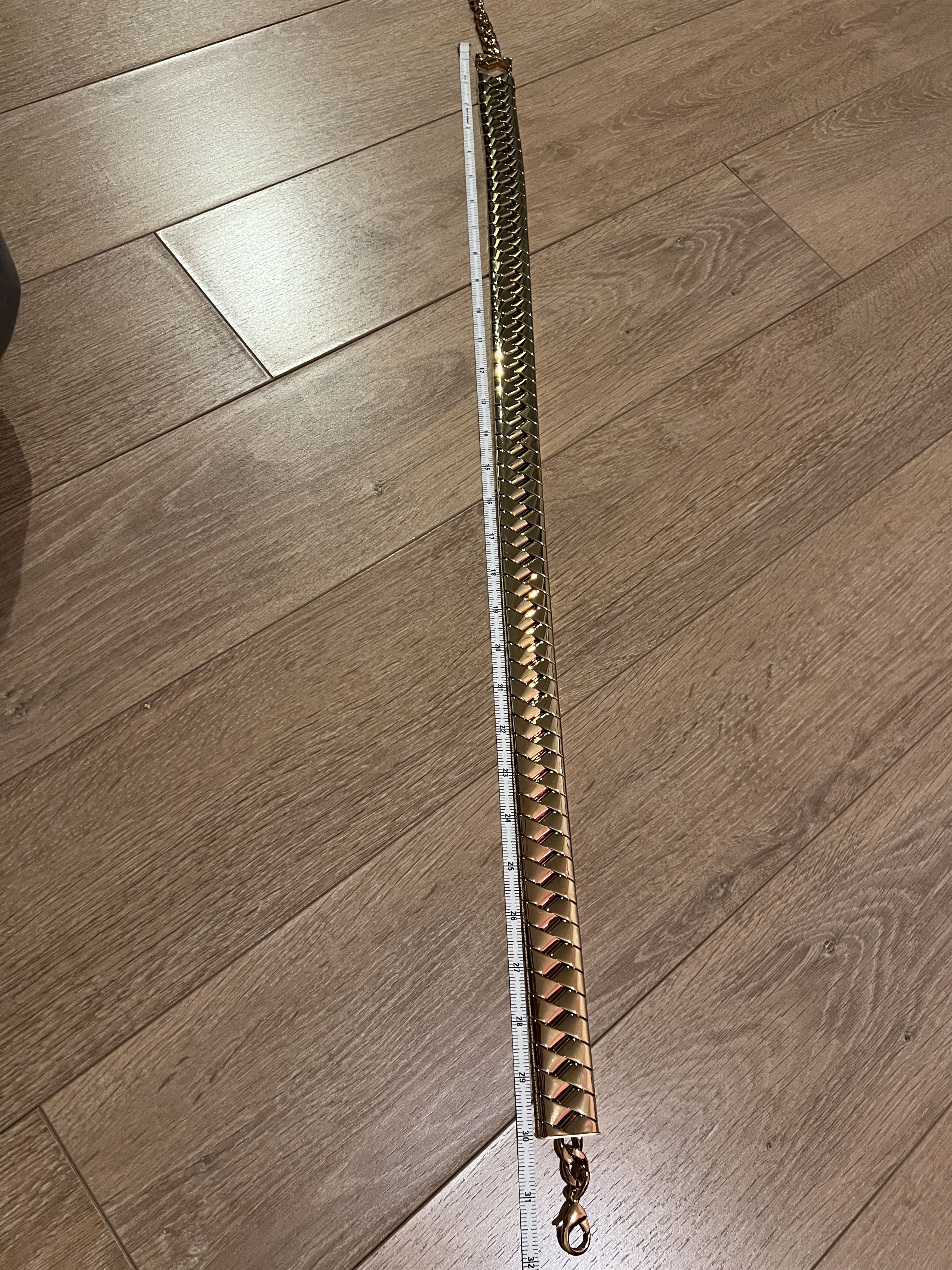 Versace $3225 new VERSACE rare runway metal chain BELT medusa gold Size ONE SIZE - 11 Thumbnail