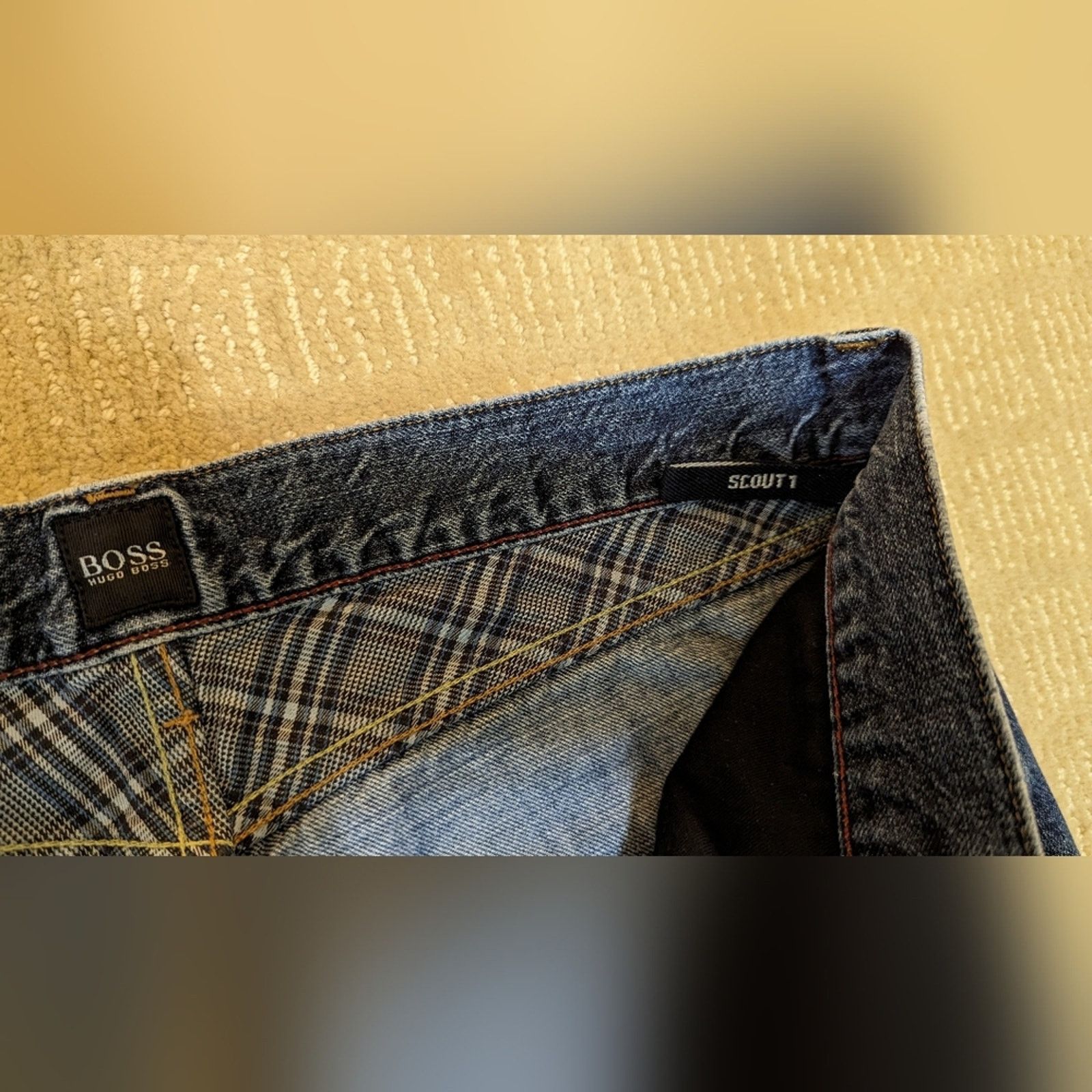 Hugo Boss Hugo Boss Jeans Model Scout 1 Men's W36 L30 regular fit Size US 36 / EU 52 - 4 Thumbnail