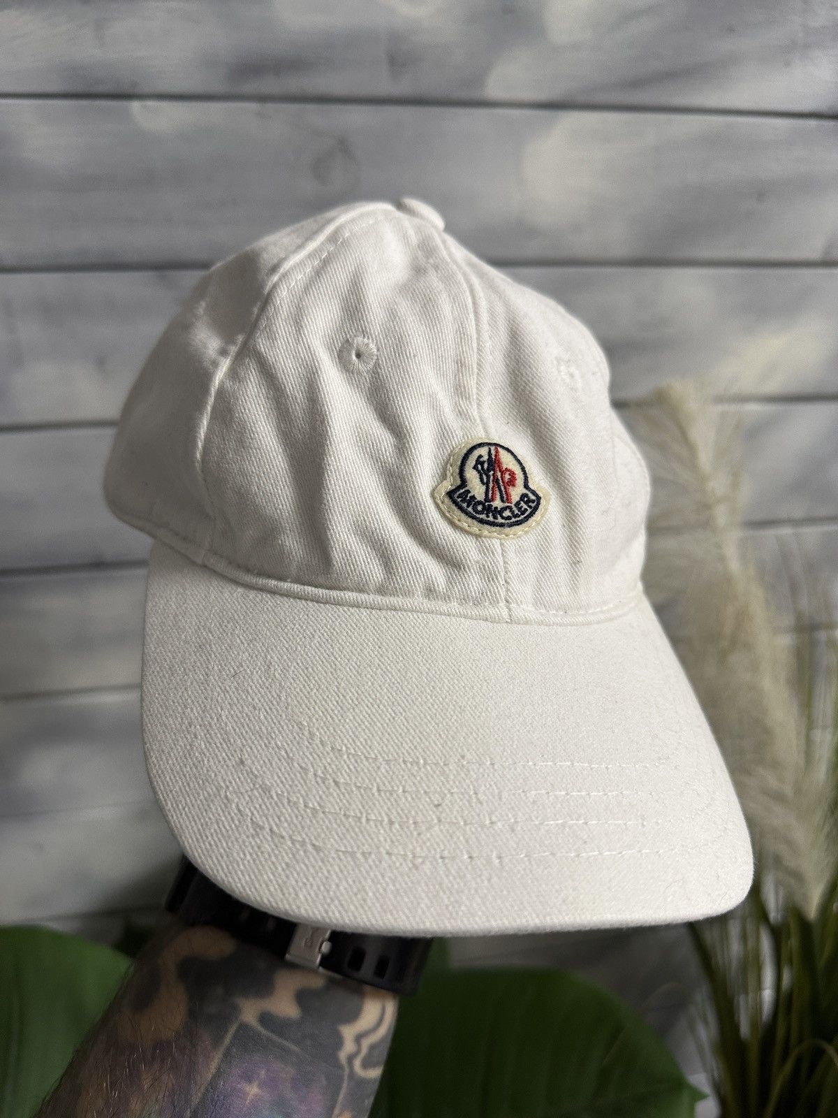 Moncler Moncler x Spiderman white hat | Grailed