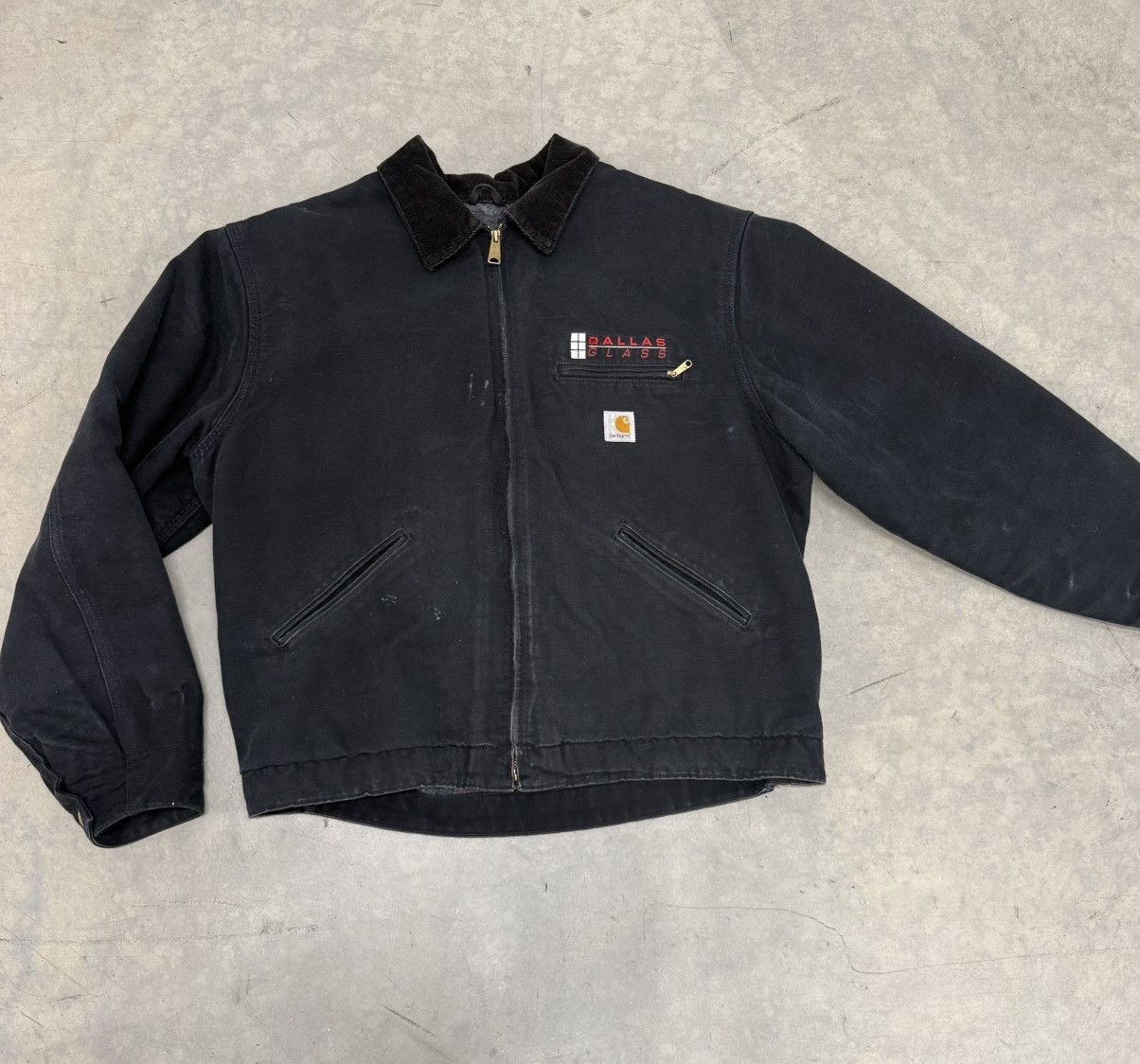 Carhartt Vintage Carhartt Detroit Jacket Black Size US XL / EU 56 / 4 - 1 Thumbnail