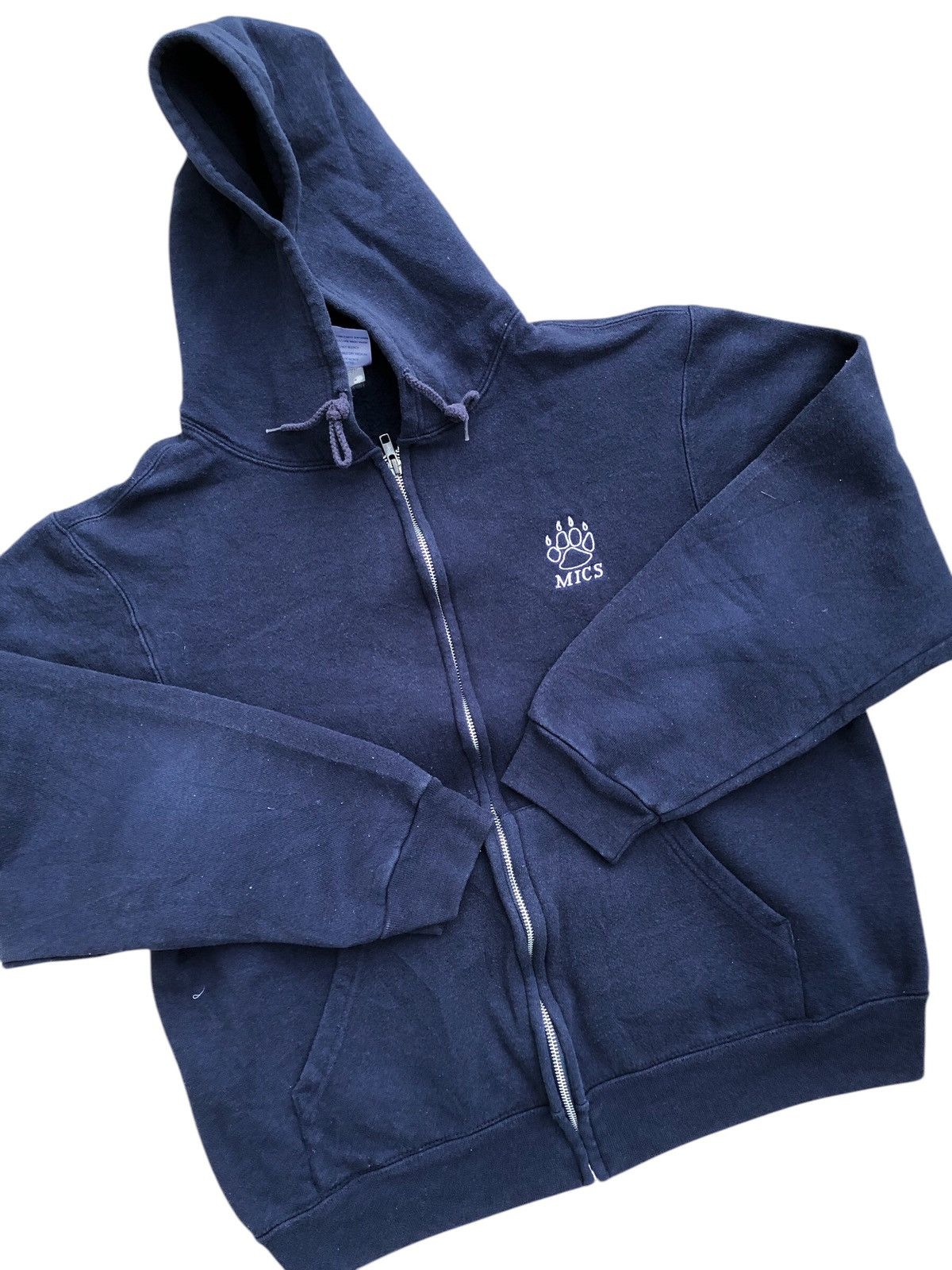 Soffe × Vintage Vintage Y2K SOFFE Full Zipper Hoodie Size US L / EU 52-54 / 3 - 3 Thumbnail