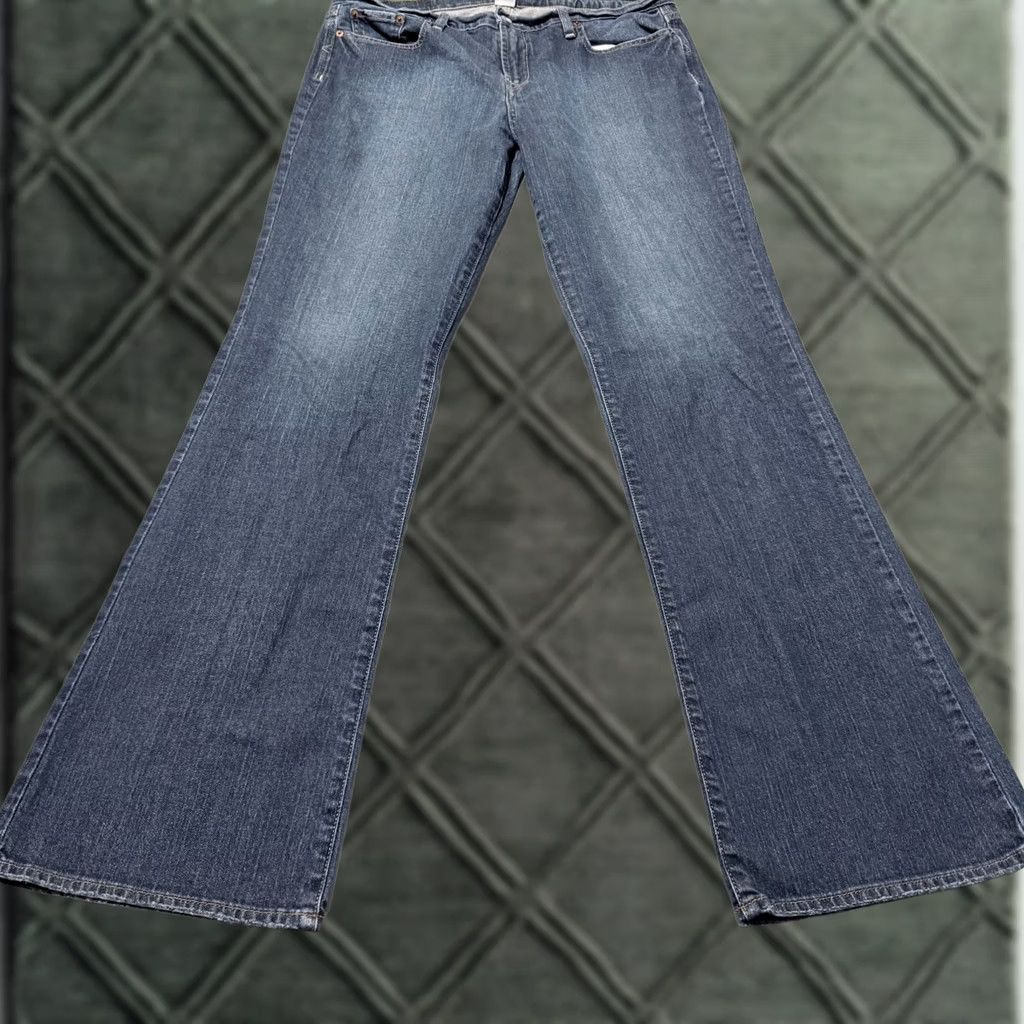 Lucky Brand Lucky Brand Jeans Women's Bootcut Jeans Blue 34x34 Pockets Mid Rise Denim Regular Size Adults Womens Size 42" / US 20 - 1 Thumbnail