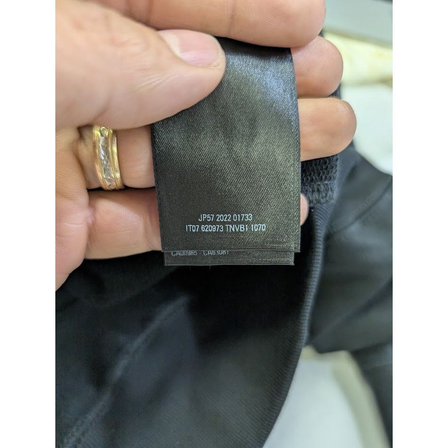 Balenciaga o1rshd1 Moll Bouclet Large Fit Hoodie in Black/White Size US S / EU 44-46 / 1 - 15 Thumbnail