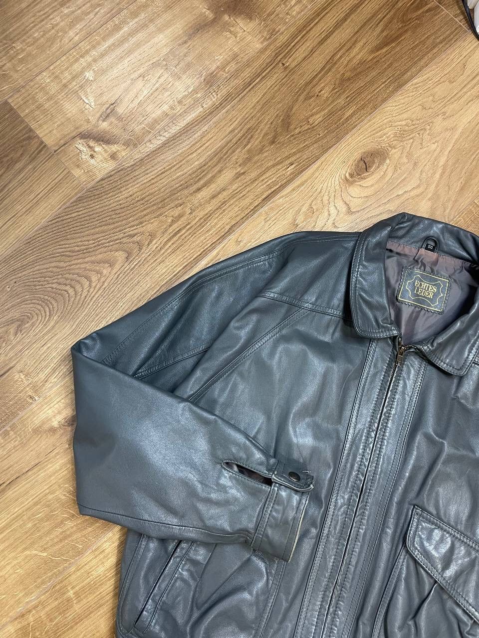 Genuine Leather Vintage Y2K Aviator Top Gun Genuine Leather Jacket Bomber Size US M / EU 48-50 / 2 - 2 Thumbnail