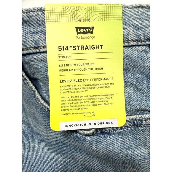 Levi's Levi's Mens Mid Rise Distressed Straight Leg Squirrelfish Je Size US 38 / EU 54 - 6 Thumbnail