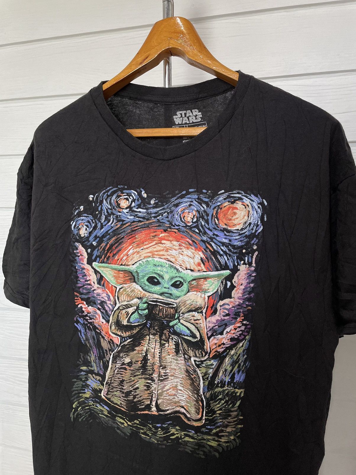 Star Wars STAR WARS GROGU BABY YODA VAN GOGH STARRY NIGHT Size US XL / EU 56 / 4 - 2 Thumbnail