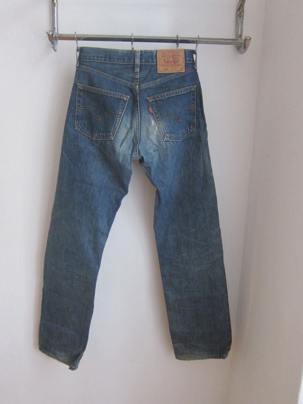 Levi's × Vintage Vintage Levi's 508 Jeans Faded Blue Denim KJ1385 Size US 29 - 2 Thumbnail