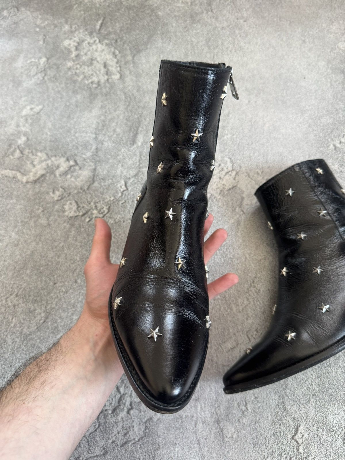 Zadig & Voltaire Zadig & Voltaire tyler pointed tor star studded ankle boots Size US 9 / IT 39 - 10 Thumbnail
