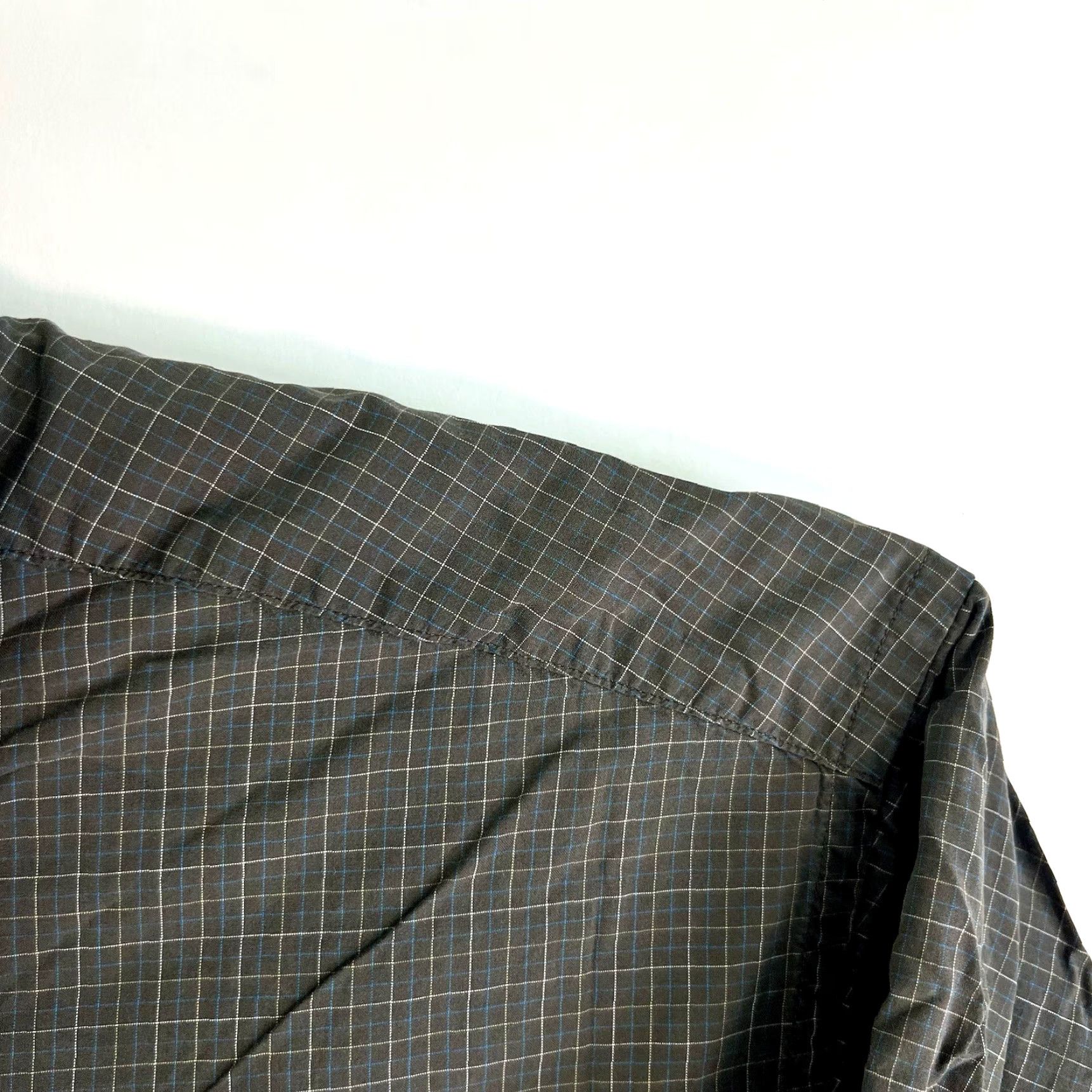 Brooks Brothers VINTAGE Brooks Brothers Checked Short Sleeve Button-Down Shirt Men Large Green Cotton Casual Summer 90s Mens Size US L / EU 52-54 / 3 - 2 Thumbnail