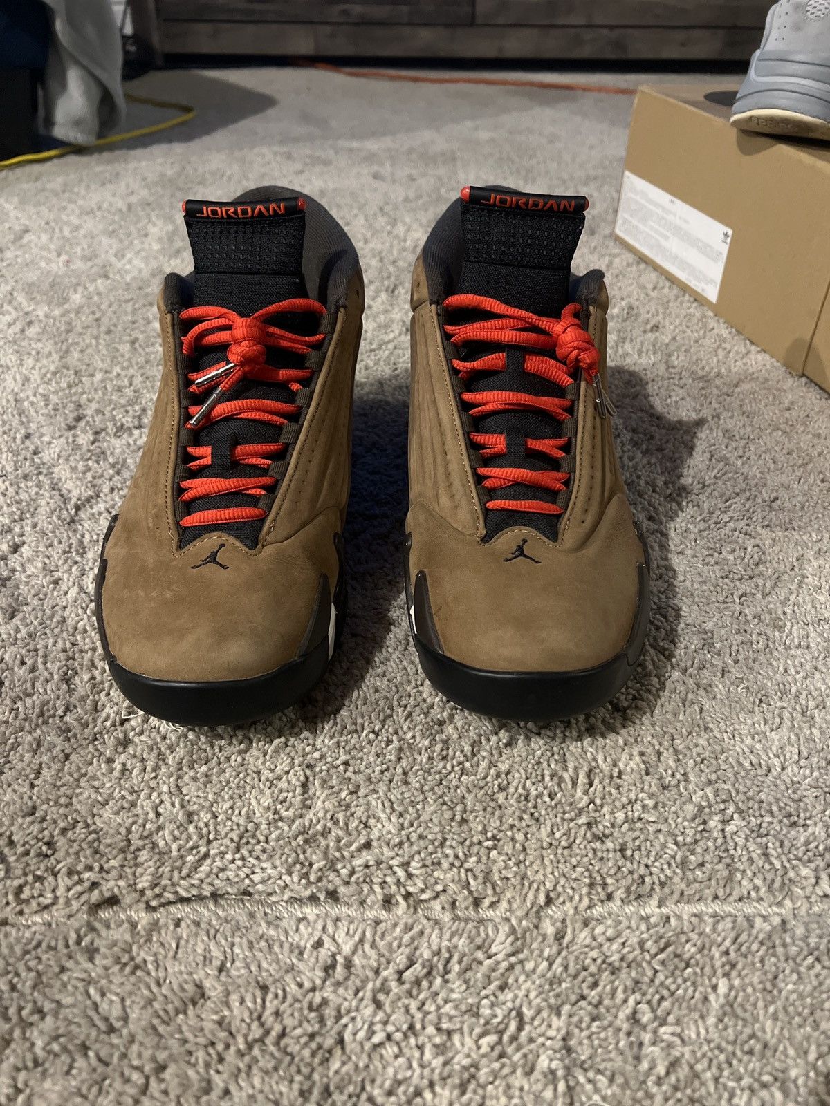 image of Air Jordan 14 Retro ‘Winterized’ Shoes in Brown, Men's (Size 12)