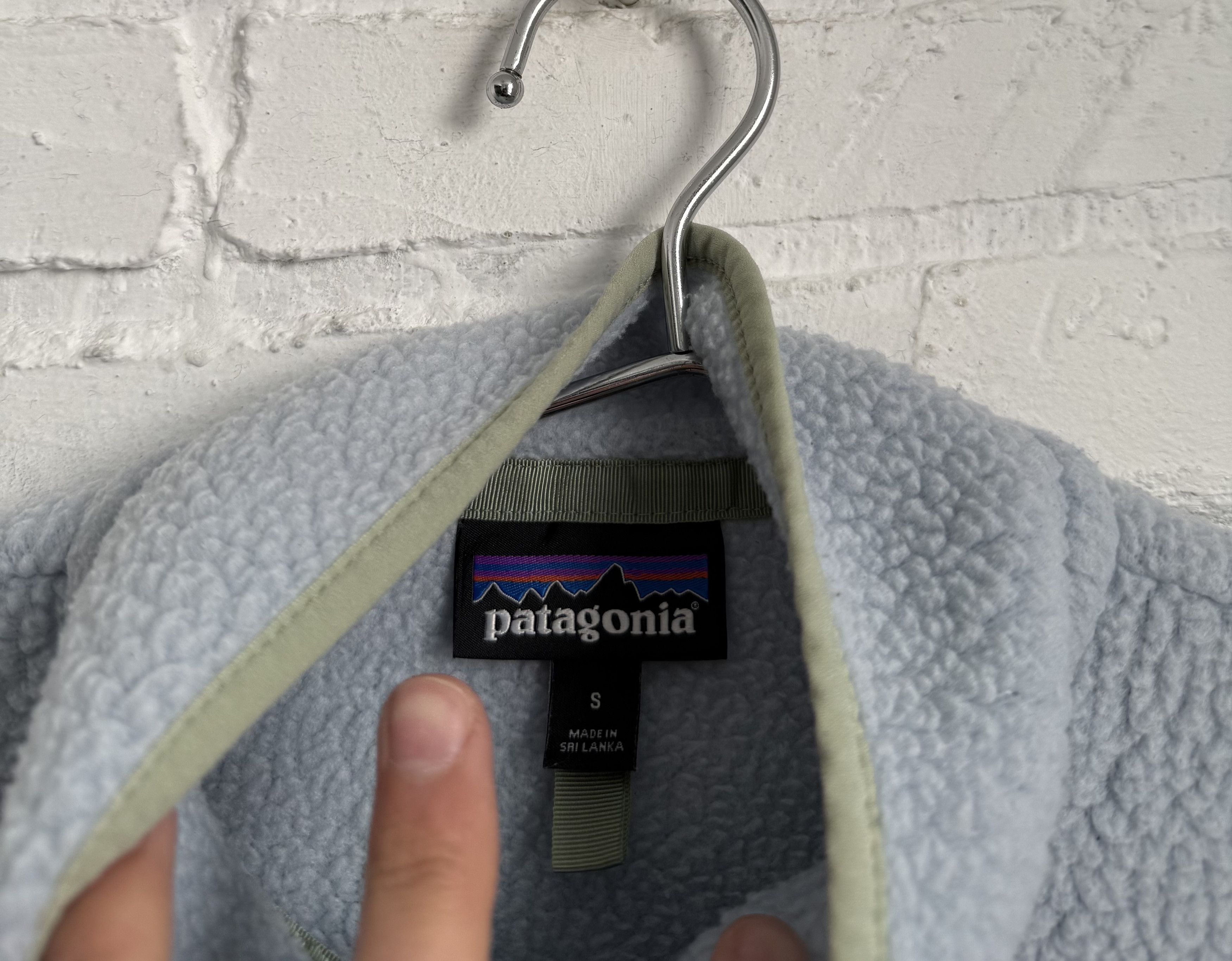 Patagonia Patagonia Retro Pile Marsupial sky blue fleece jacket Size S / US 4 / IT 40 - 2 Thumbnail