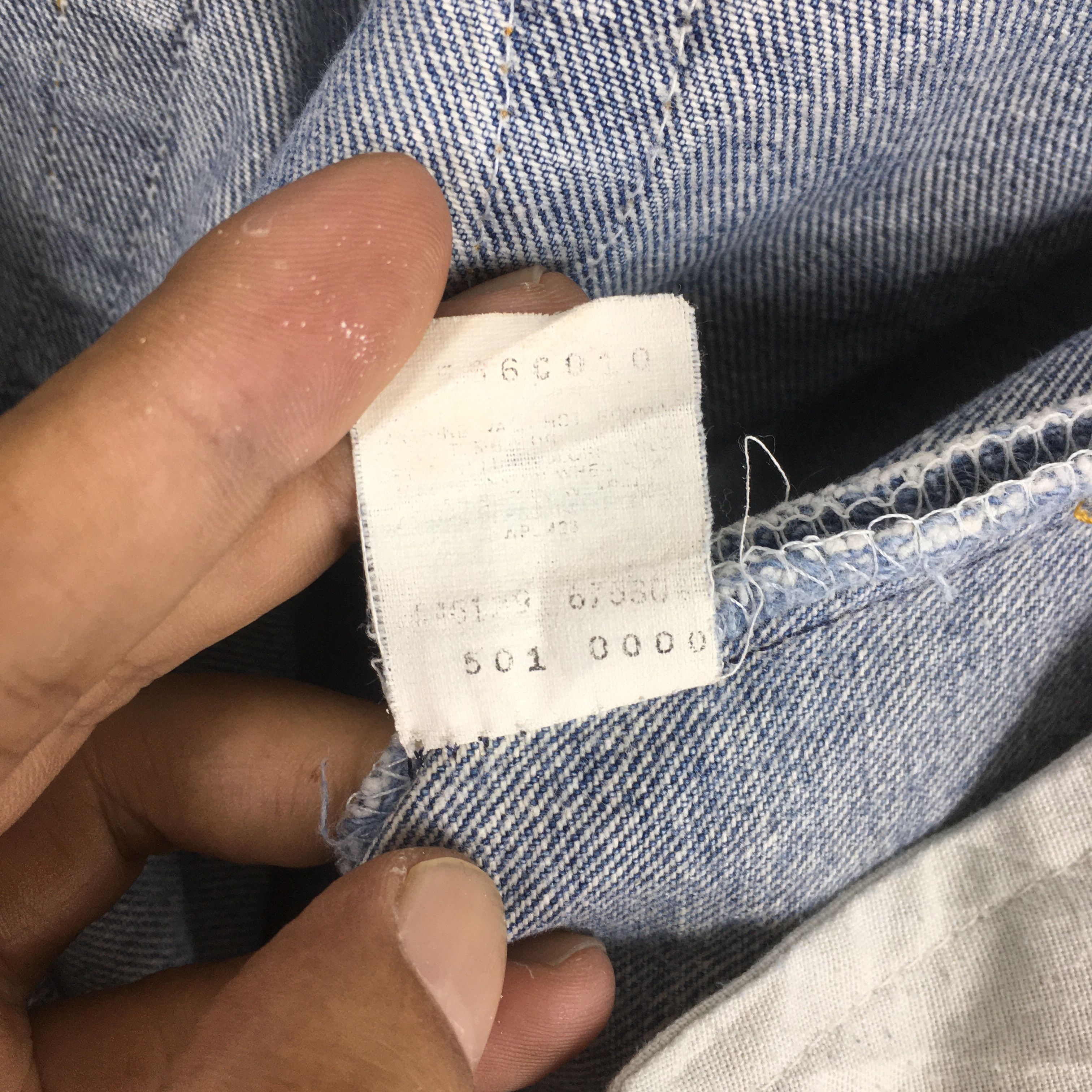 Levi's Size 28x28 Vintage 80s Levi's 501XX Straight Leg Jeans S1642 Size US 28 / EU 44 - 13 Thumbnail