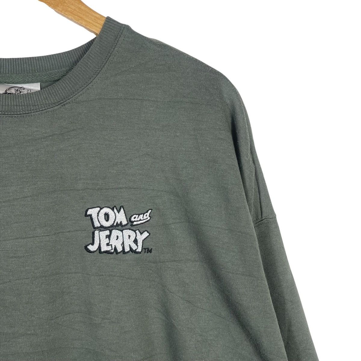 Vintage Tom And Jerry Jerry Mouse Embroidered Graphic Crewneck Size M / US 6-8 / IT 42-44 - 5 Thumbnail