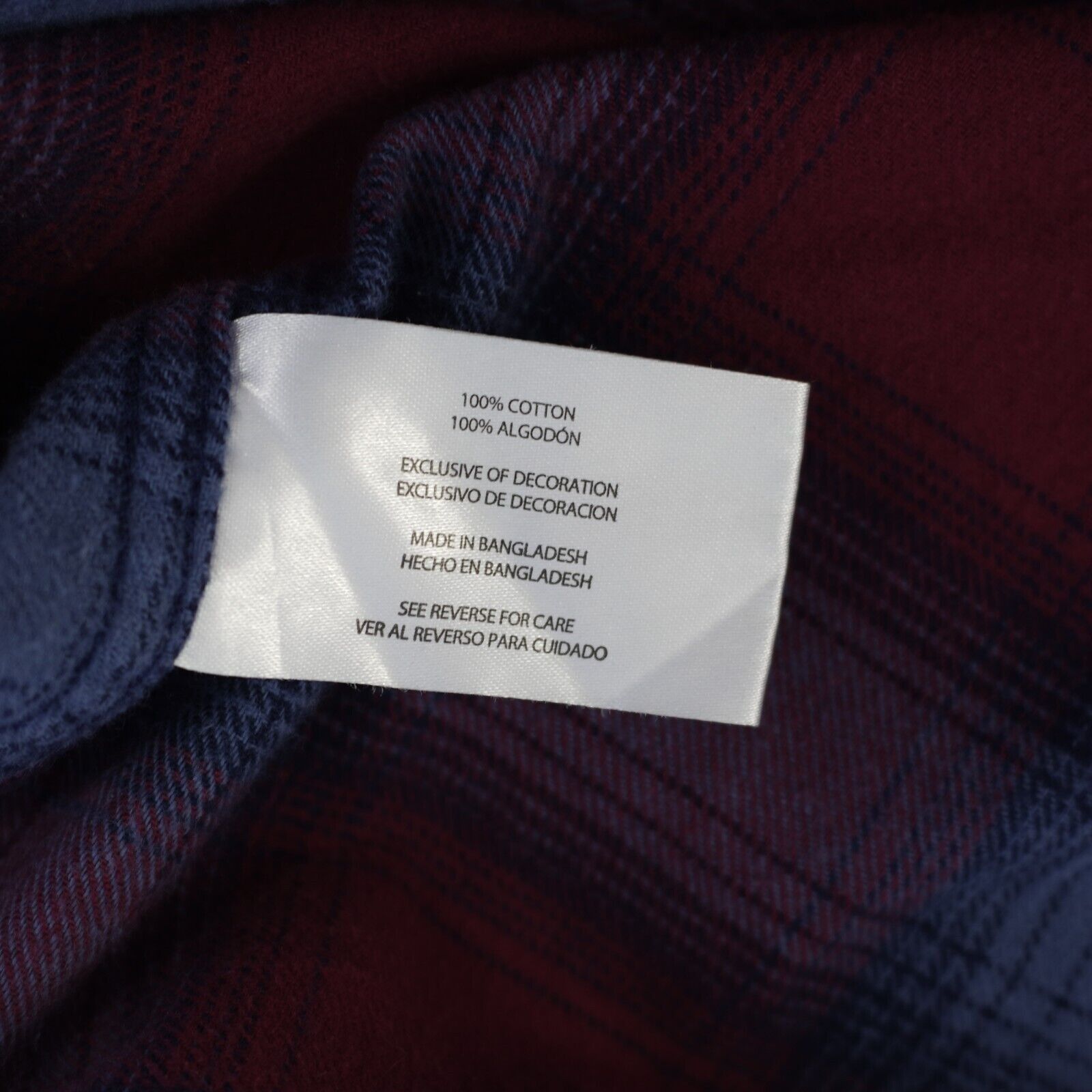 Eddie Bauer Eddie Bauer Flannel Medium Cotton Blue Red Plaid Pocket Coll Size US M / EU 48-50 / 2 - 11 Thumbnail