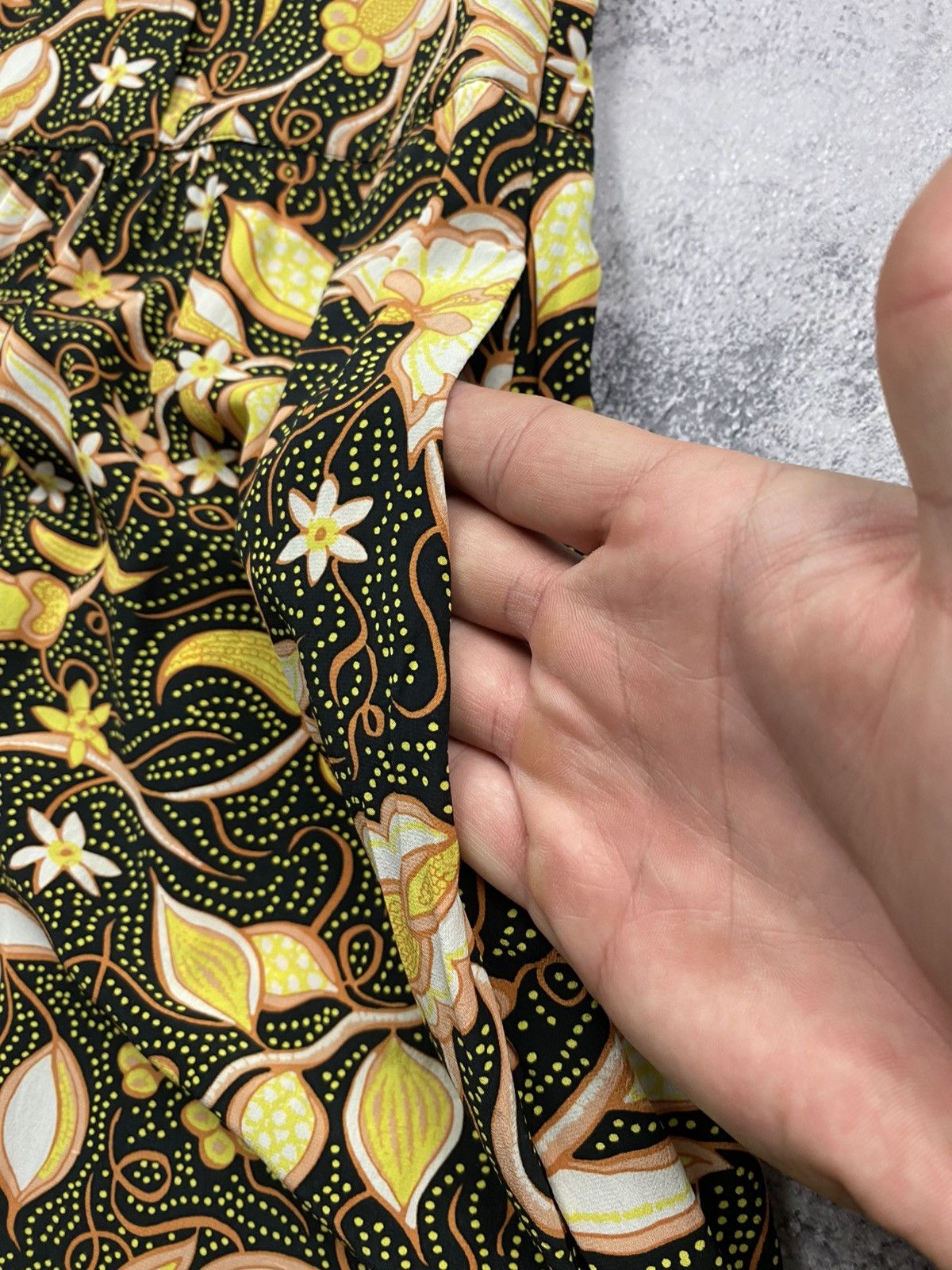 The Kooples The Kooples Paris Floral Multicolour Midi Dress Size 0 Size XS / US 0-2 / IT 36-38 - 14 Thumbnail