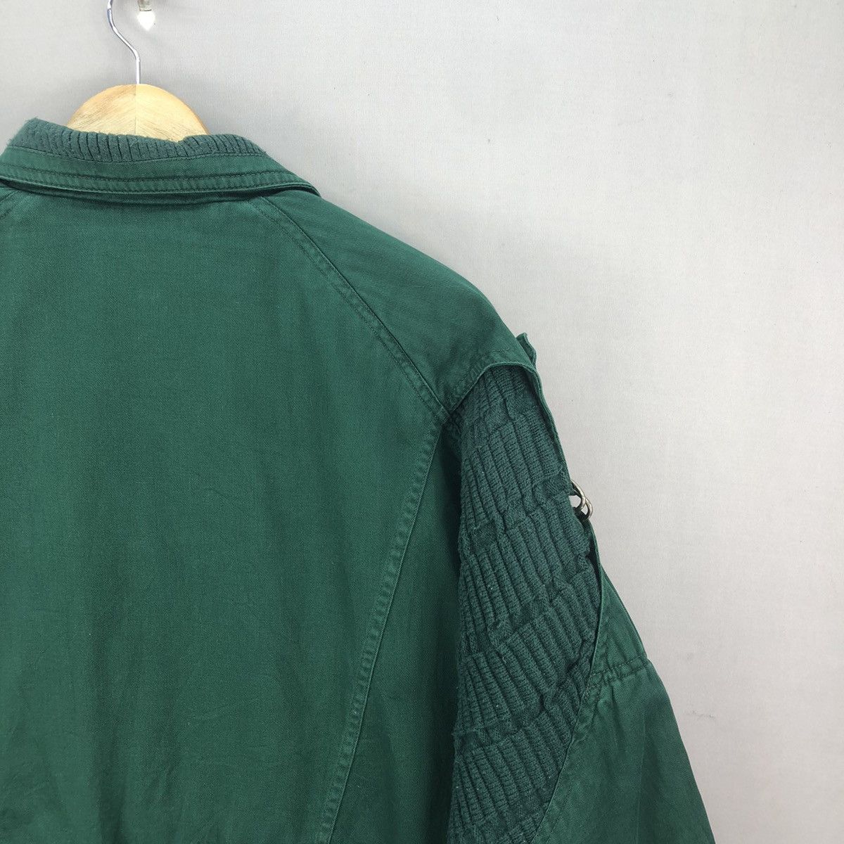 Japanese Brand Vintage 80’s Edovi Special Edition Parachute Bomber Jacket Size US XXL / EU 58 / 5 - 18 Thumbnail