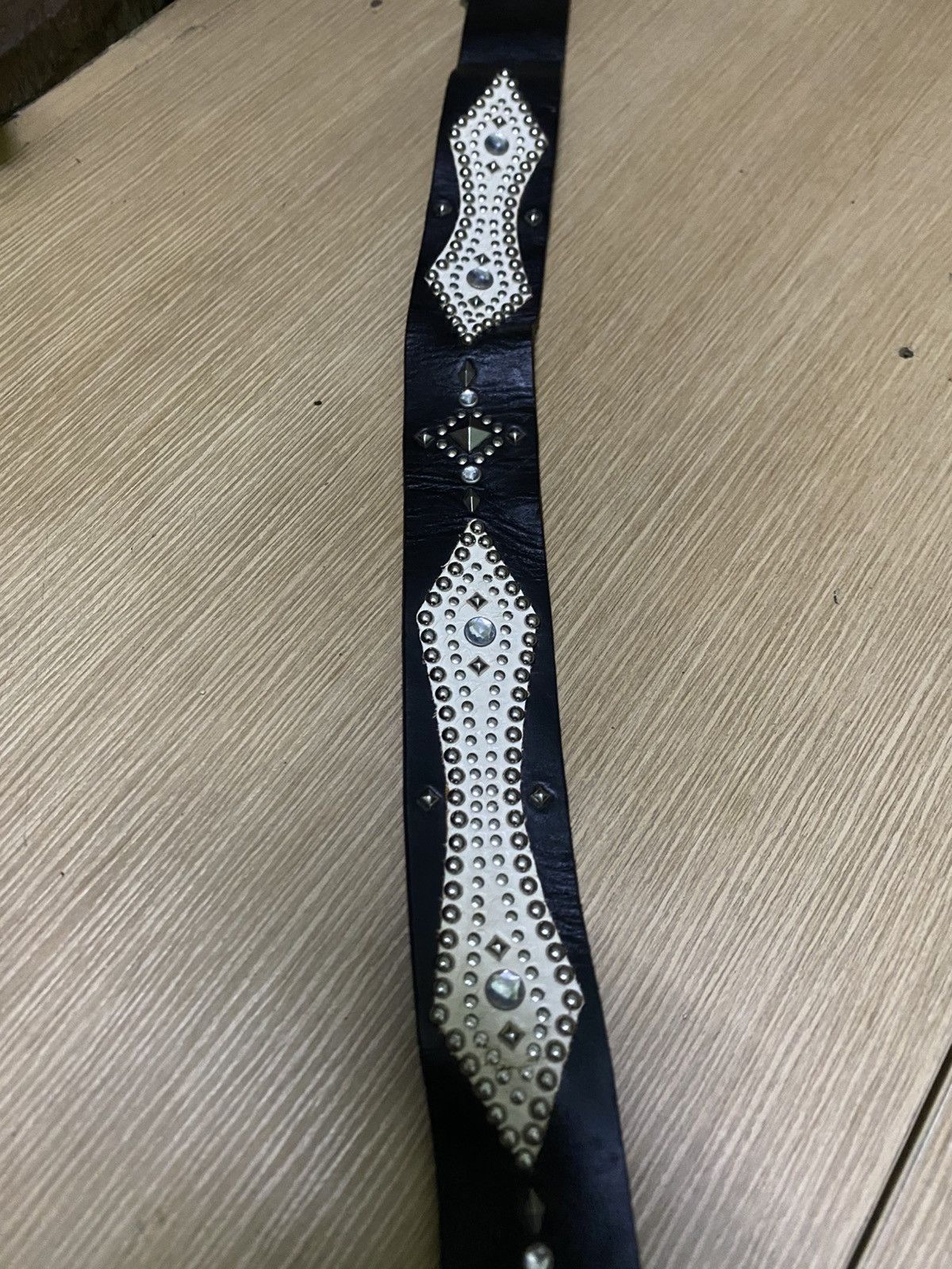 Murder License MURDER LICENSE Leather Studded Belt Size ONE SIZE - 10 Thumbnail