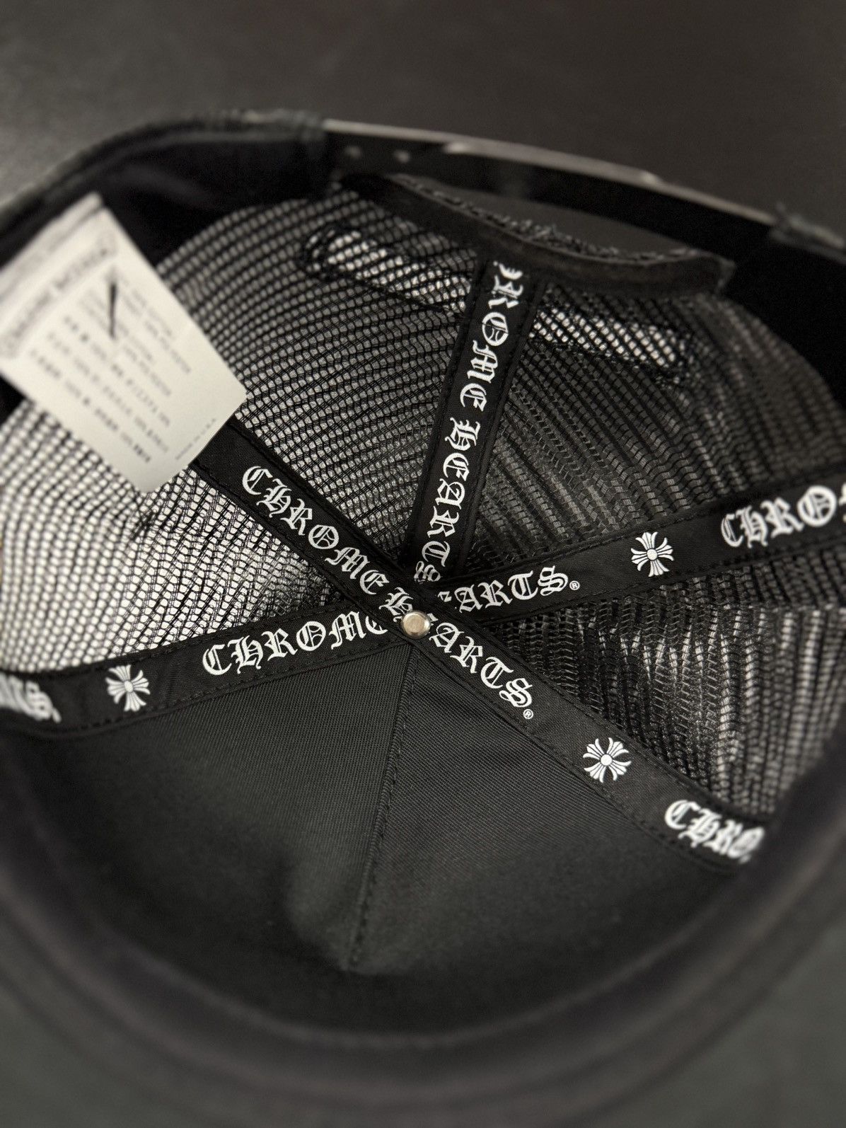 Chrome Hearts Chrome Hearts Script Hat SnapBack Black Size ONE SIZE - 12 Thumbnail