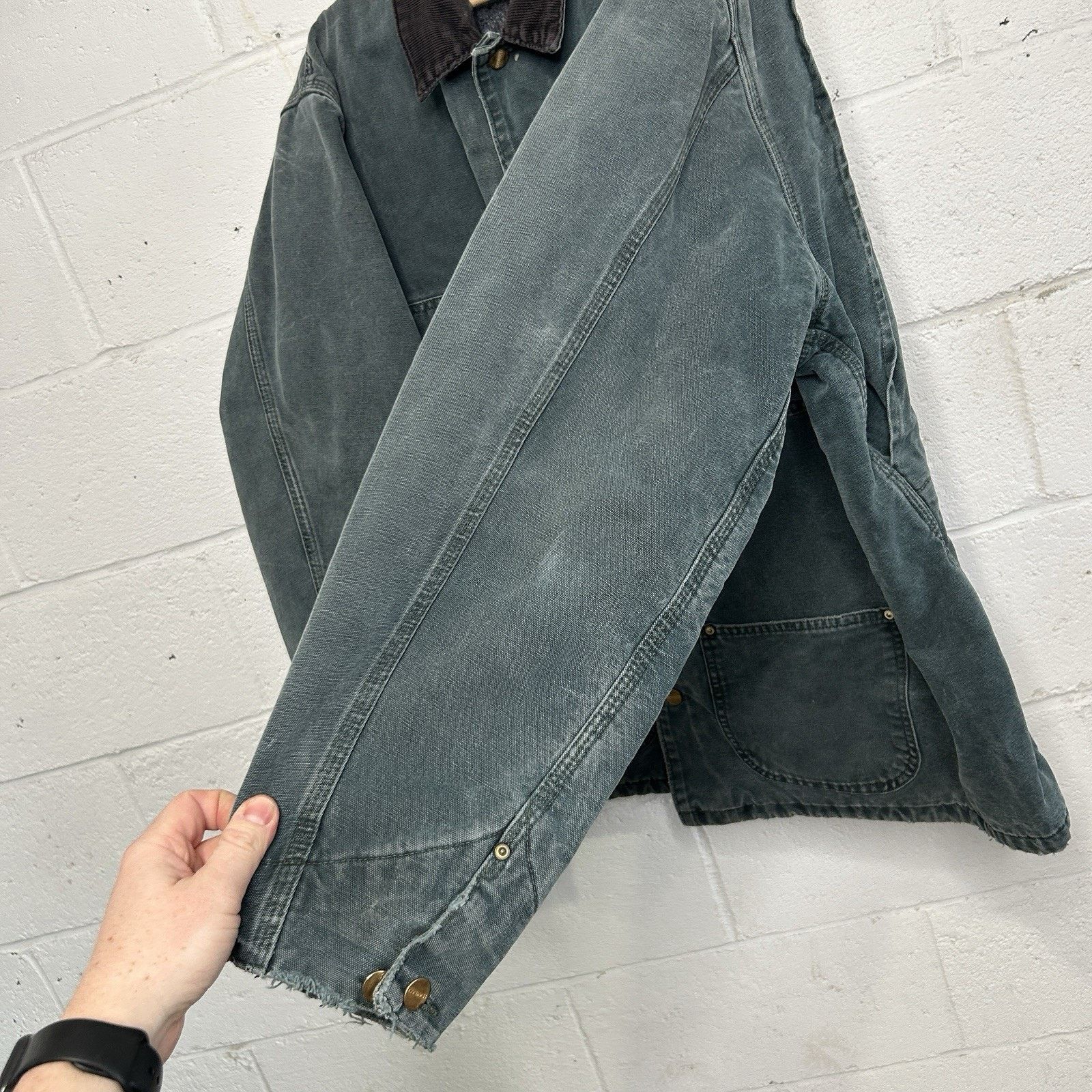 Carhartt Vintage Carhartt Blanket-Lined Chore Coat “Hunter Green” Size US XL / EU 56 / 4 - 9 Thumbnail