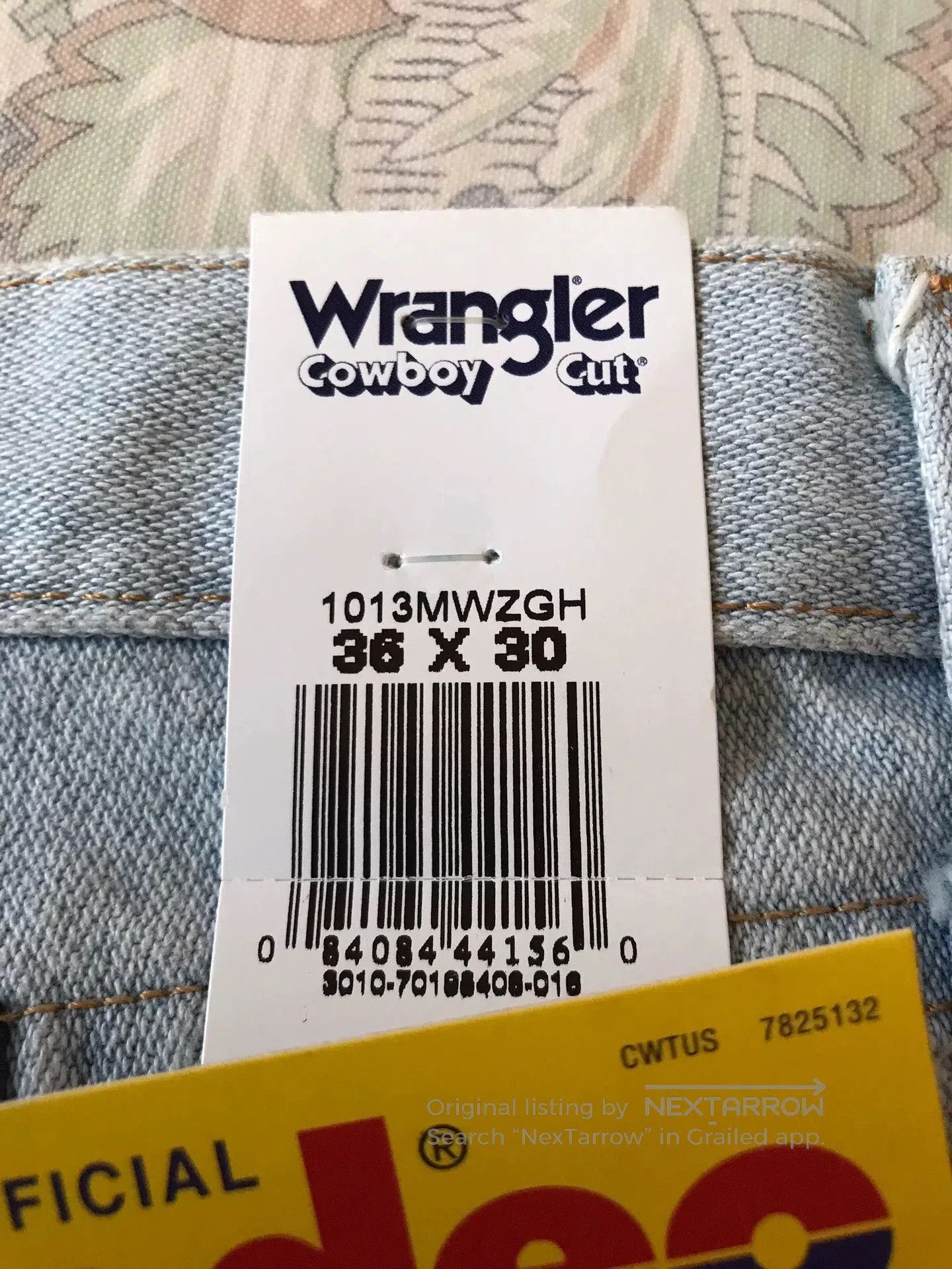 Wrangler Wrangler 13MWZ Jeans W36L30. Size US 36 / EU 52 - 8 Thumbnail
