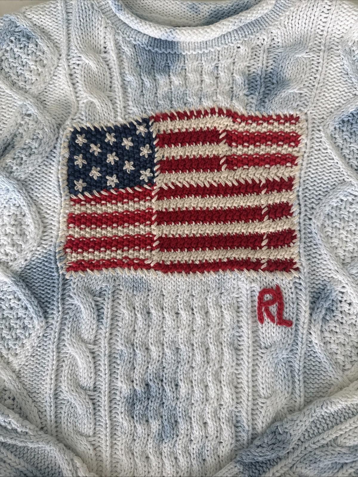 Polo Ralph Lauren Polo Ralph Lauren Cotton Rollneck Flag Sweater Women’s Small Size S / US 4 / IT 40 - 5 Thumbnail
