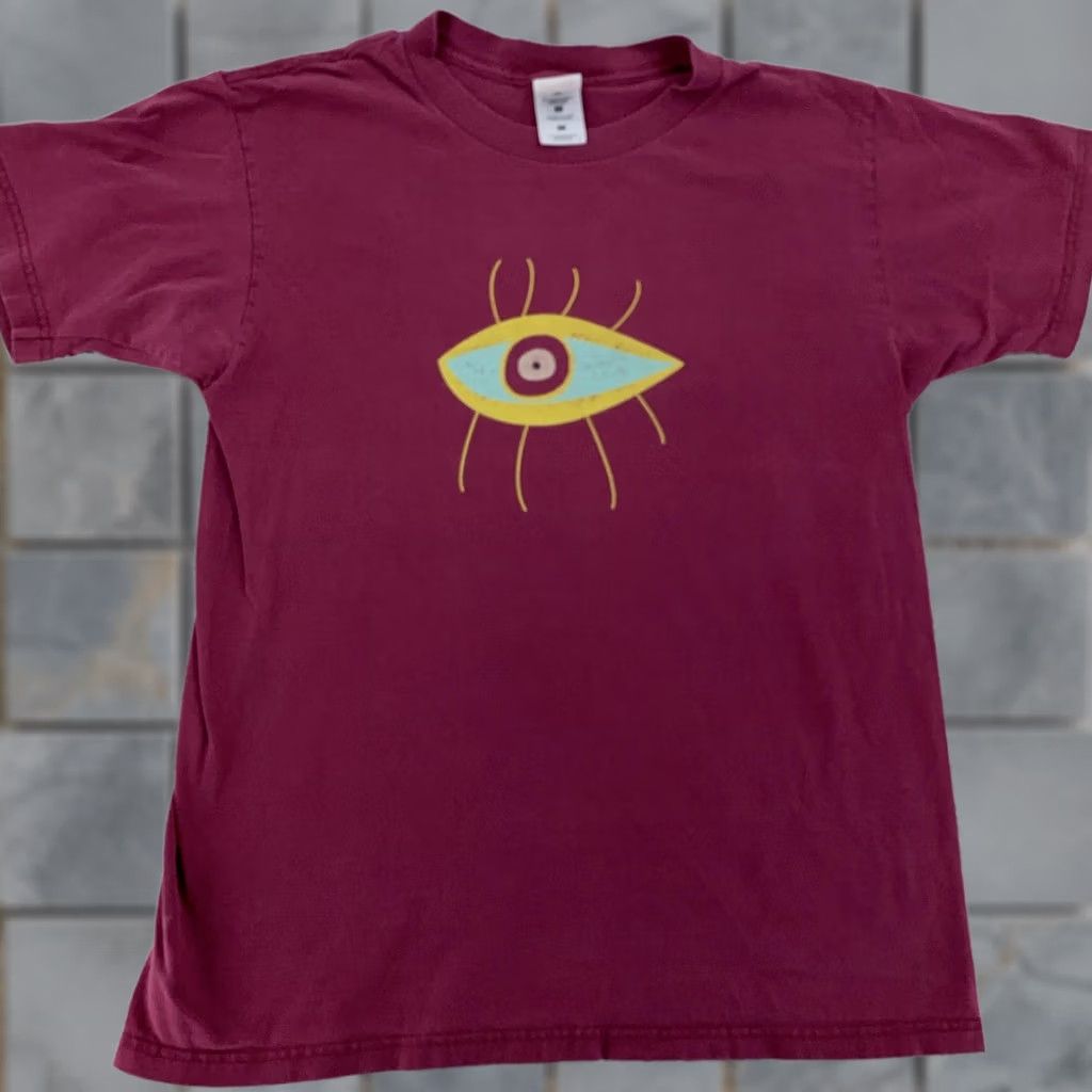 Fruit Of The Loom VINTAGE Barenaked Ladies Maroon Tour T-Shirt Mens M Red Graphic Print Crew Neck Short Sleeve Rock Band Concert 2000 Fruit of the Loom Cotton Size US M / EU 48-50 / 2 - 1 Thumbnail