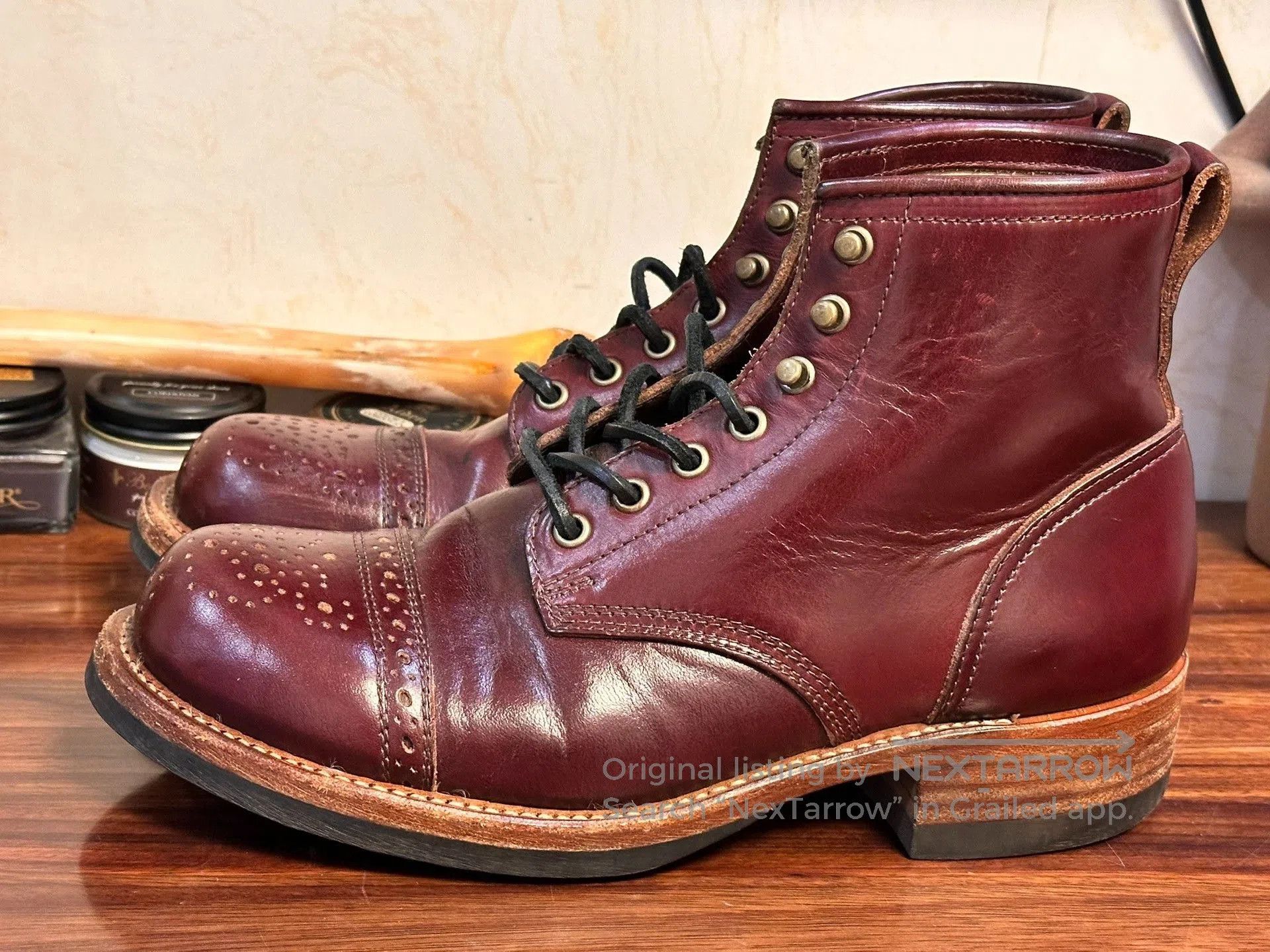 Other American Julian Paratrooper Boots Bowery. Size US 8.5 / EU 41-42 - 2 Thumbnail