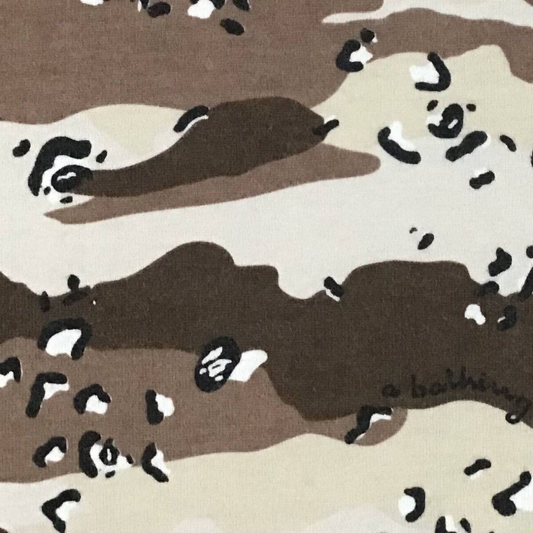 Bape BAPE DESERT CAMO Shark T-shirt a bathing ape Size US L / EU 52-54 / 3 - 6 Thumbnail