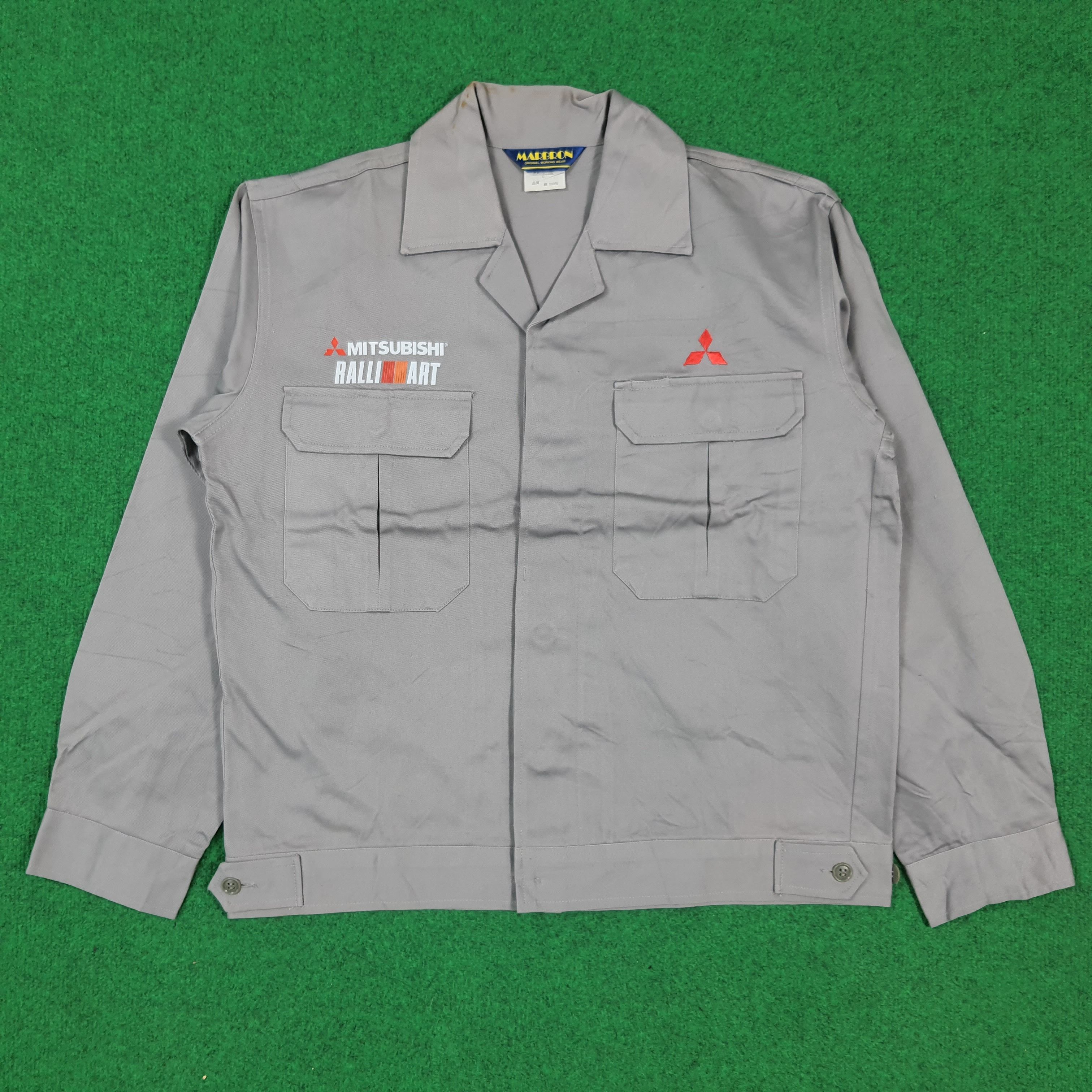 Japanese Brand Vintage Mitsubishi RalliArt Motorsports Custom Jacket C307N9 Size US M / EU 48-50 / 2 - 3 Thumbnail