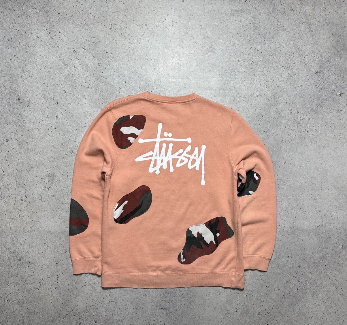Stussy Stussy Custom Sweatshirt Big Logo Y2K Vintage Size US L / EU 52-54 / 3 - 1 Thumbnail