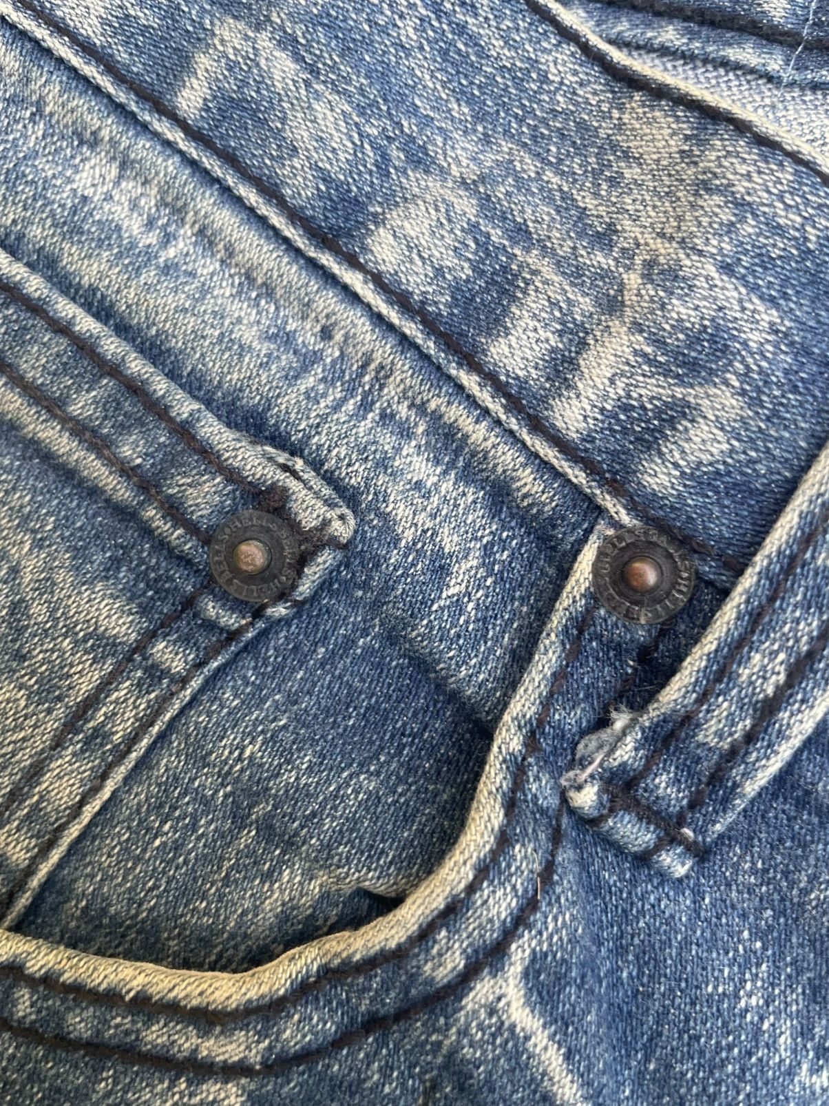 Designer × Hells Bells Hells Bells Distresed Denim Size US 32 / EU 48 - 21 Thumbnail