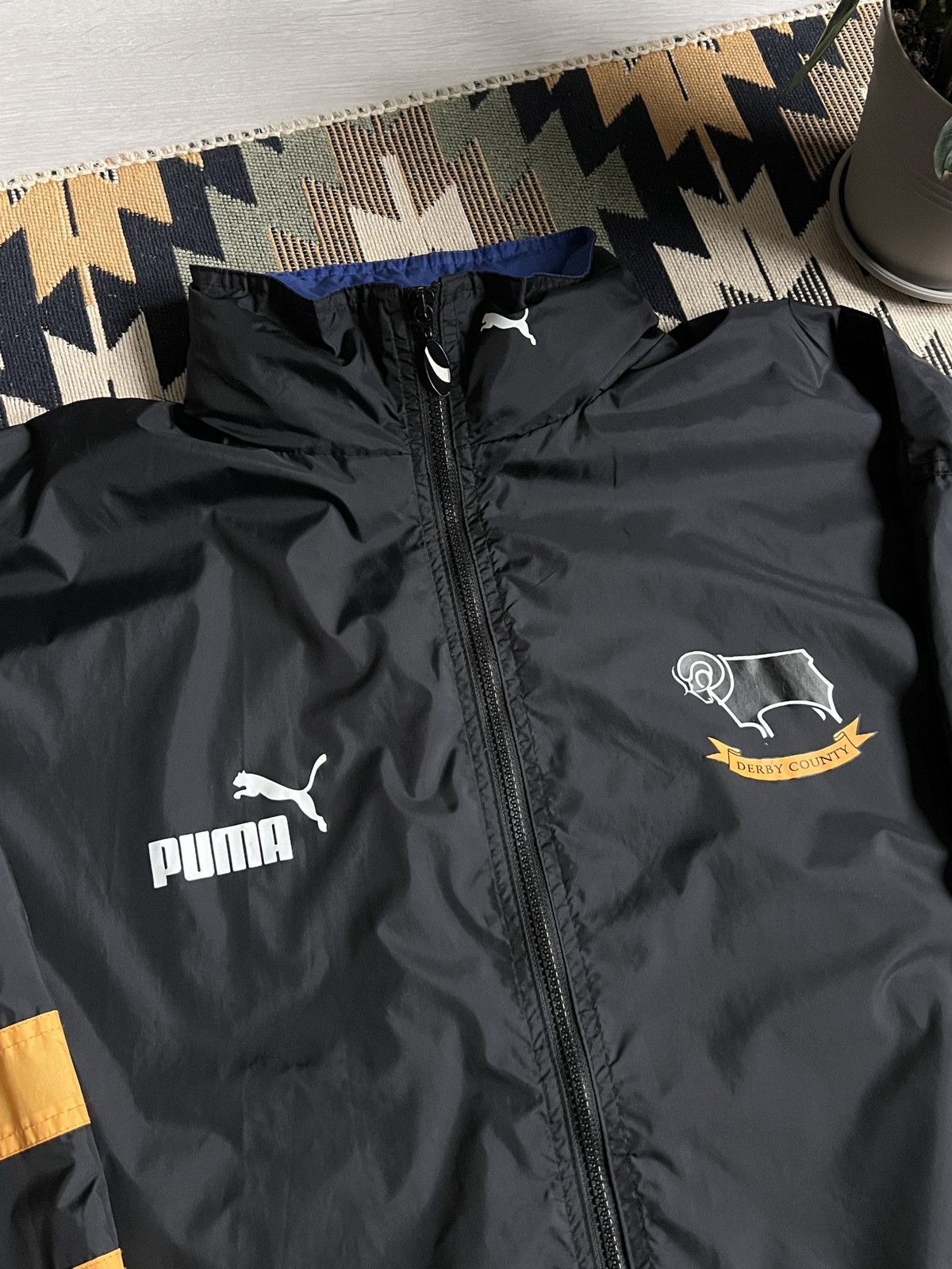 Puma RARE❗️Vintage Puma Derby County 1995-97 Training Jacket Size US XL / EU 56 / 4 - 5 Thumbnail
