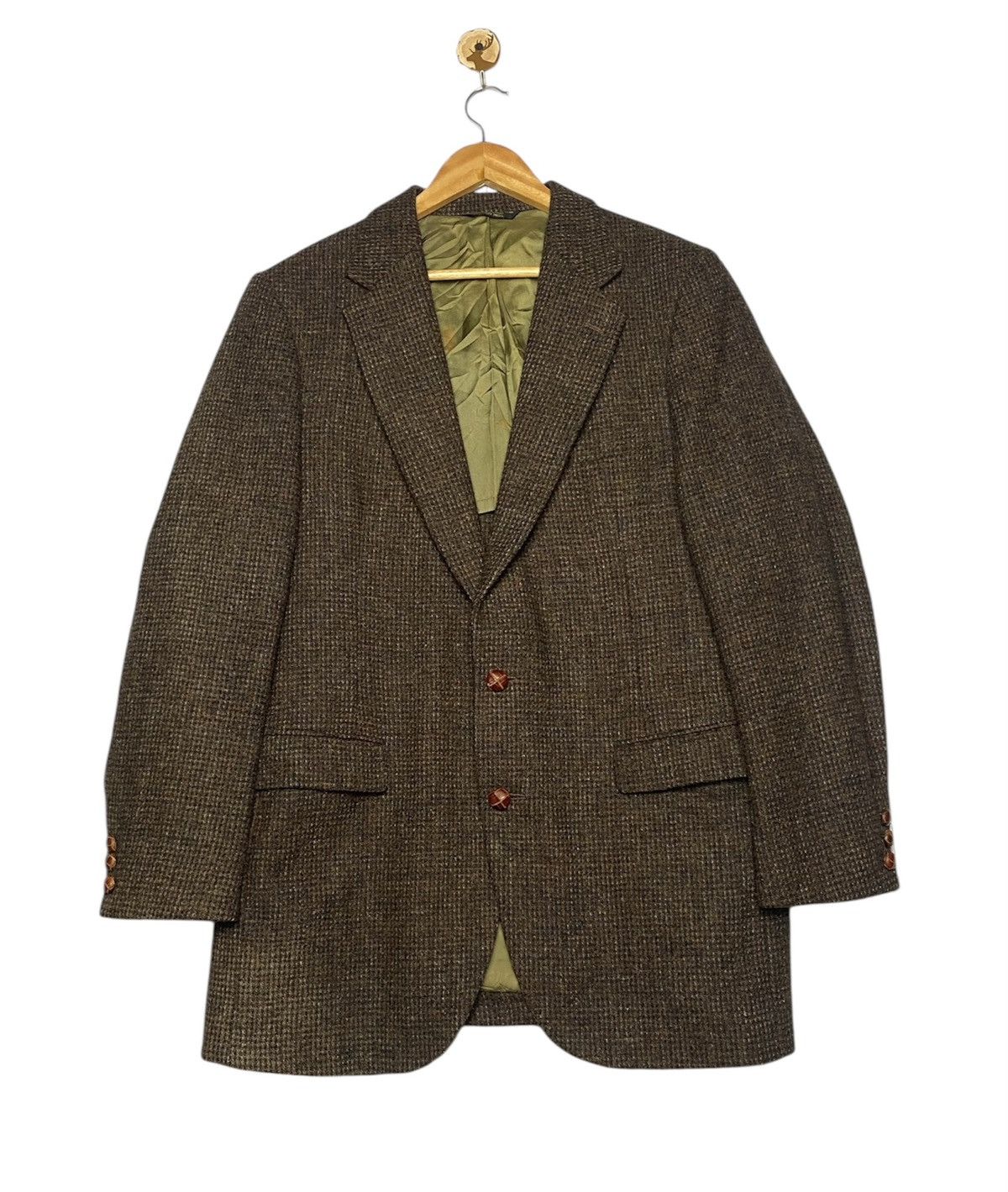 Harris Tweed Vintage Harris Tweed Pure Scottish Wool Blazer Size 40L - 1 Thumbnail