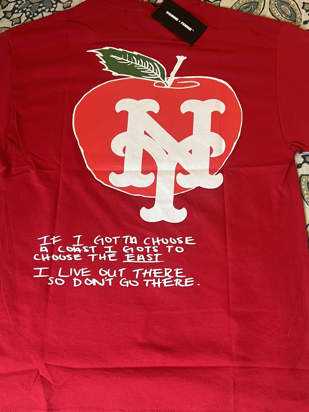 Homme + Femme La Homme + Femme LA Cali to NYC tee size LG Size US L / EU 52-54 / 3 - 2 Thumbnail