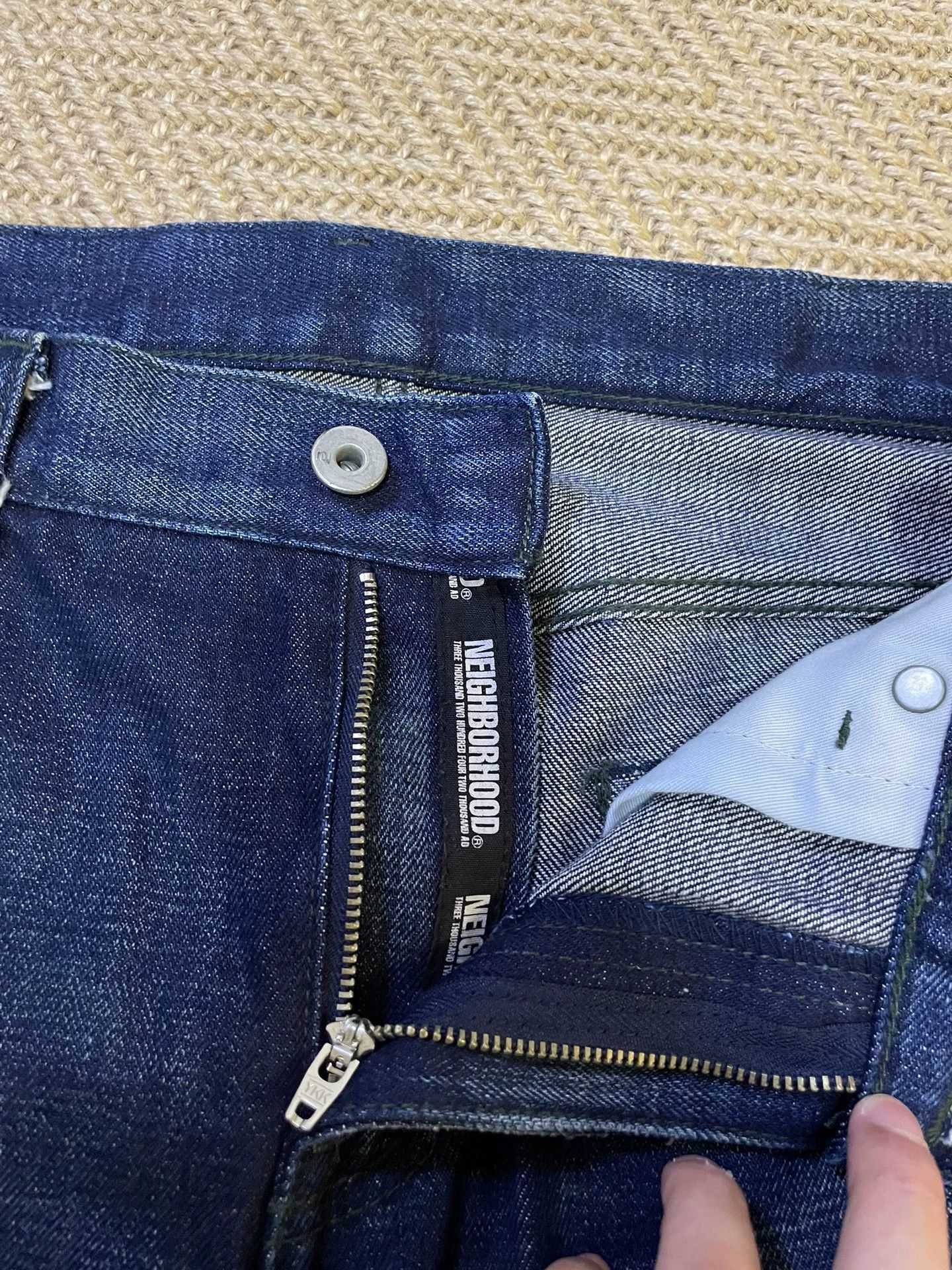 Neighborhood NEIGHBORHOOD Early Distressed Jeans M VTG NM Size US 32 / EU 48 - 4 Thumbnail