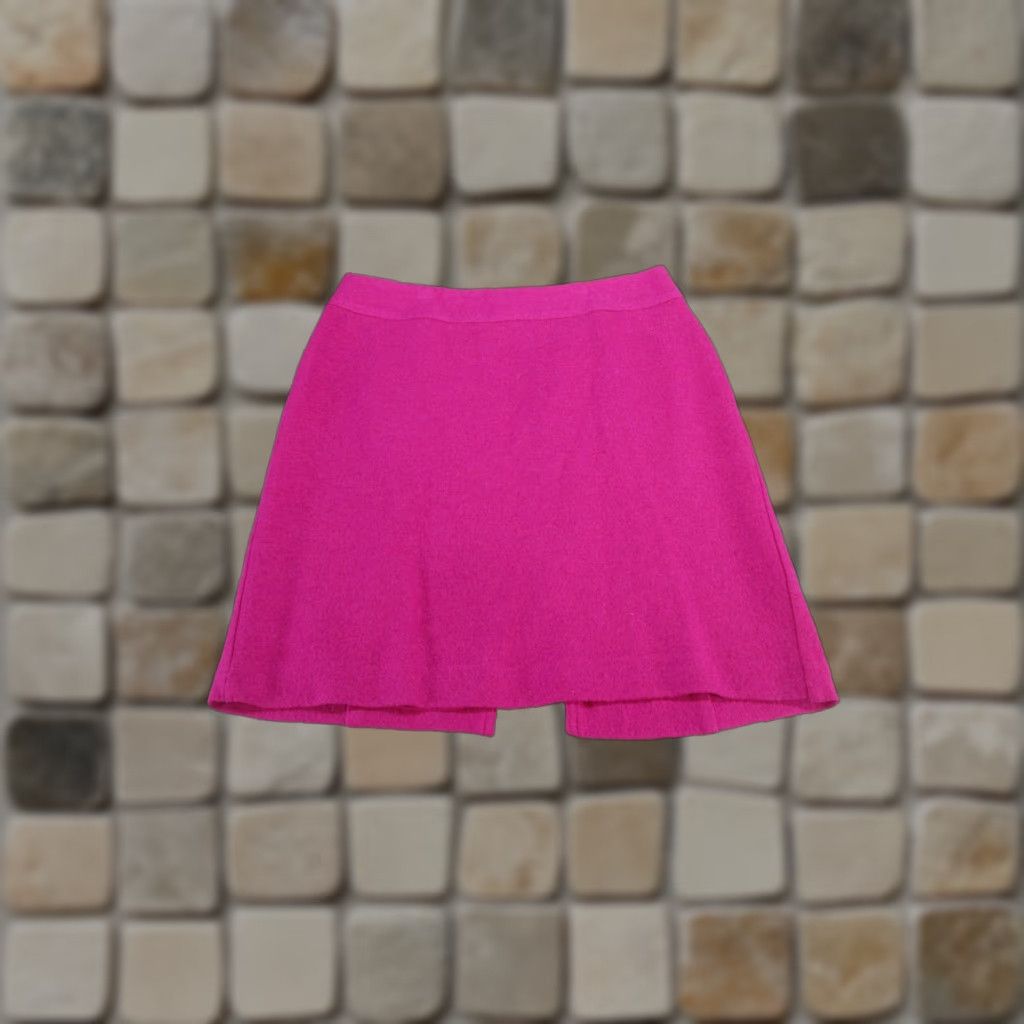 Banana Republic Banana Republic Skirt Womens 6 Pink Wool Blend Pencil Size 28" / US 6 / IT 42 - 1 Thumbnail