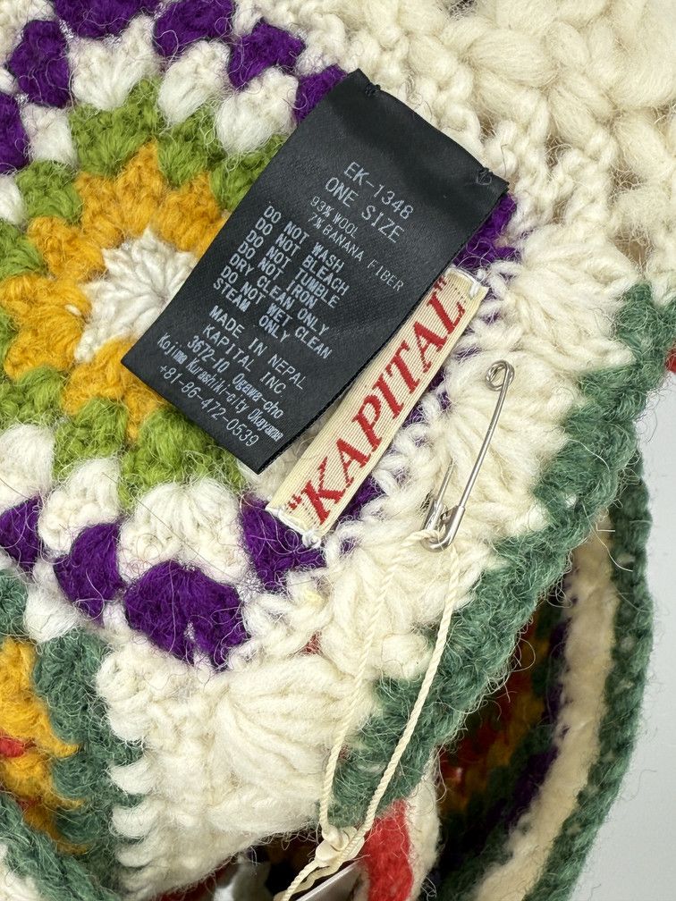 Kapital Crochet Neck Scarf Size ONE SIZE - 3 Thumbnail