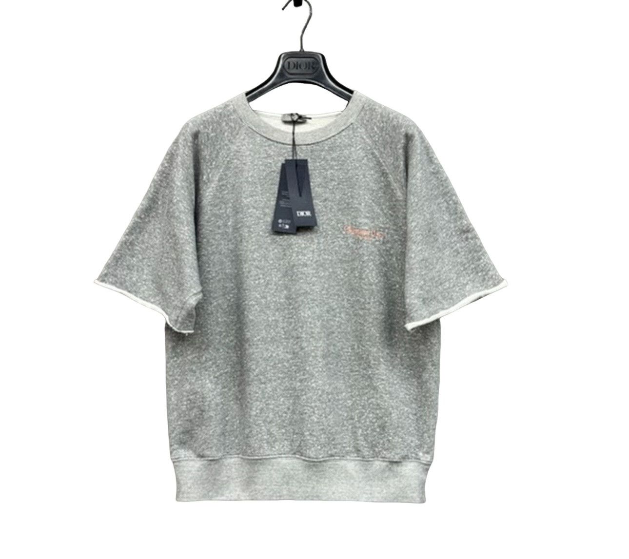 Dior Dior Embroidered Short Sleeve Sweatshirt L Size US L / EU 52-54 / 3 - 1 Thumbnail