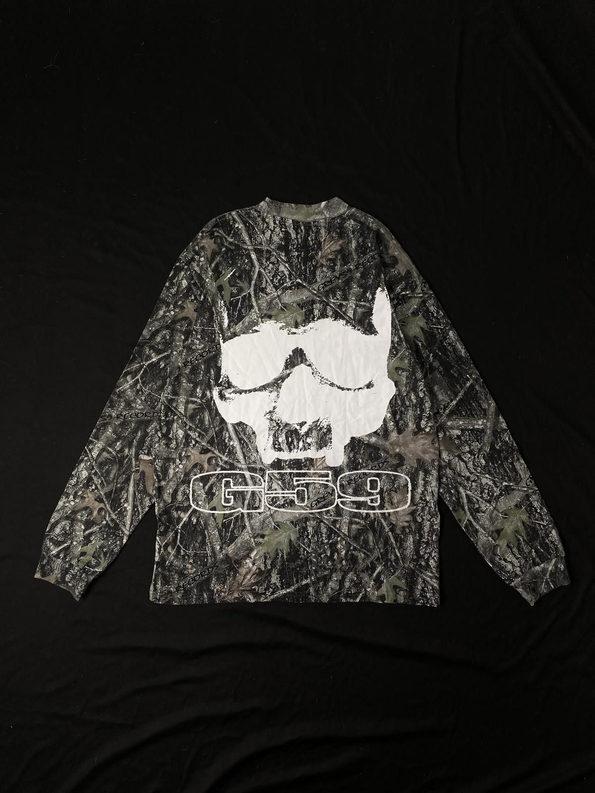 G59 Records Rare G59 Record Realtree Skull Graphic Long Sleeves Shirts M Size US M / EU 48-50 / 2 - 5 Thumbnail