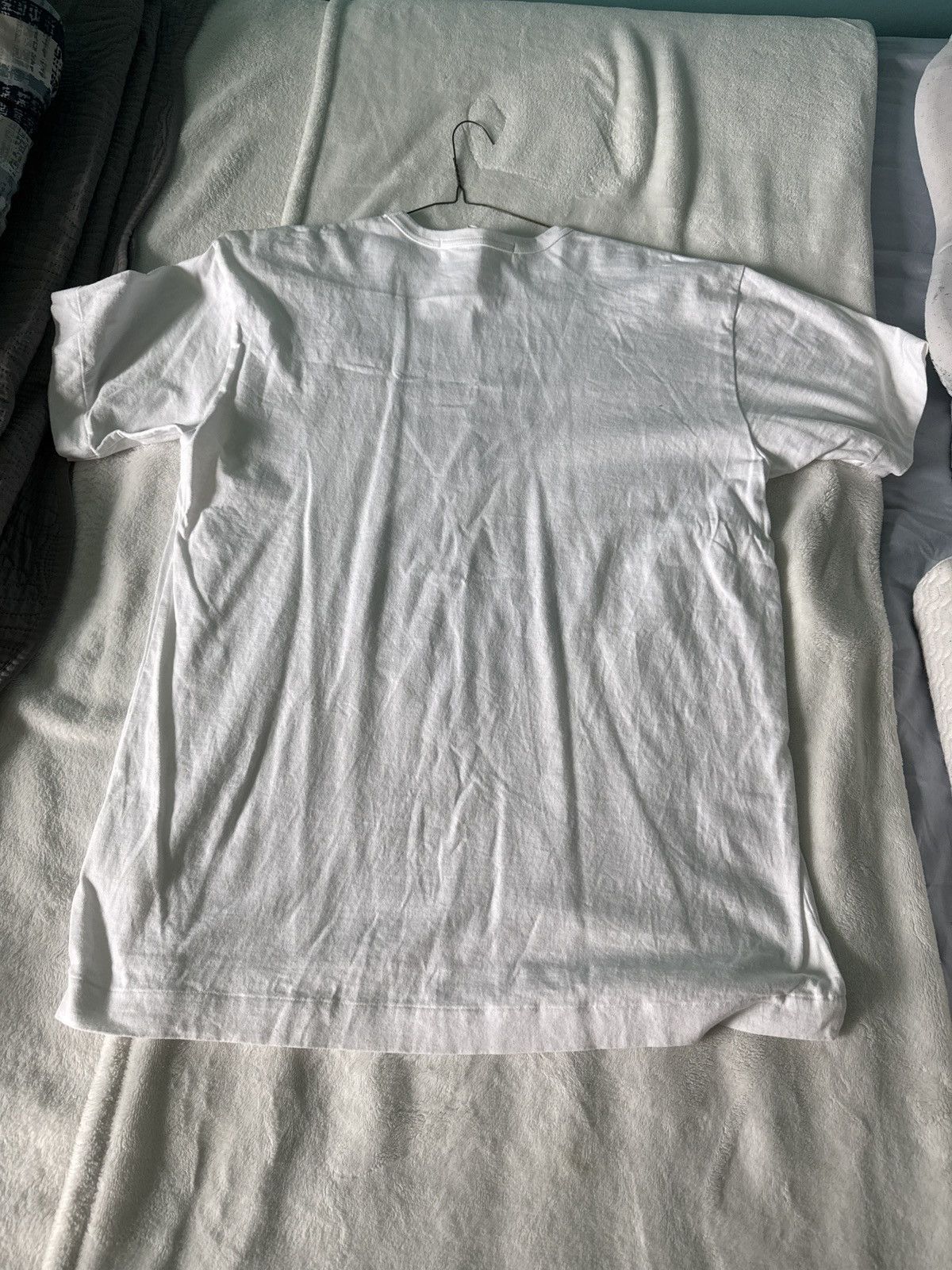 Comme des Garcons CDG Blue Heart Tee Size US XL / EU 56 / 4 - 2 Thumbnail