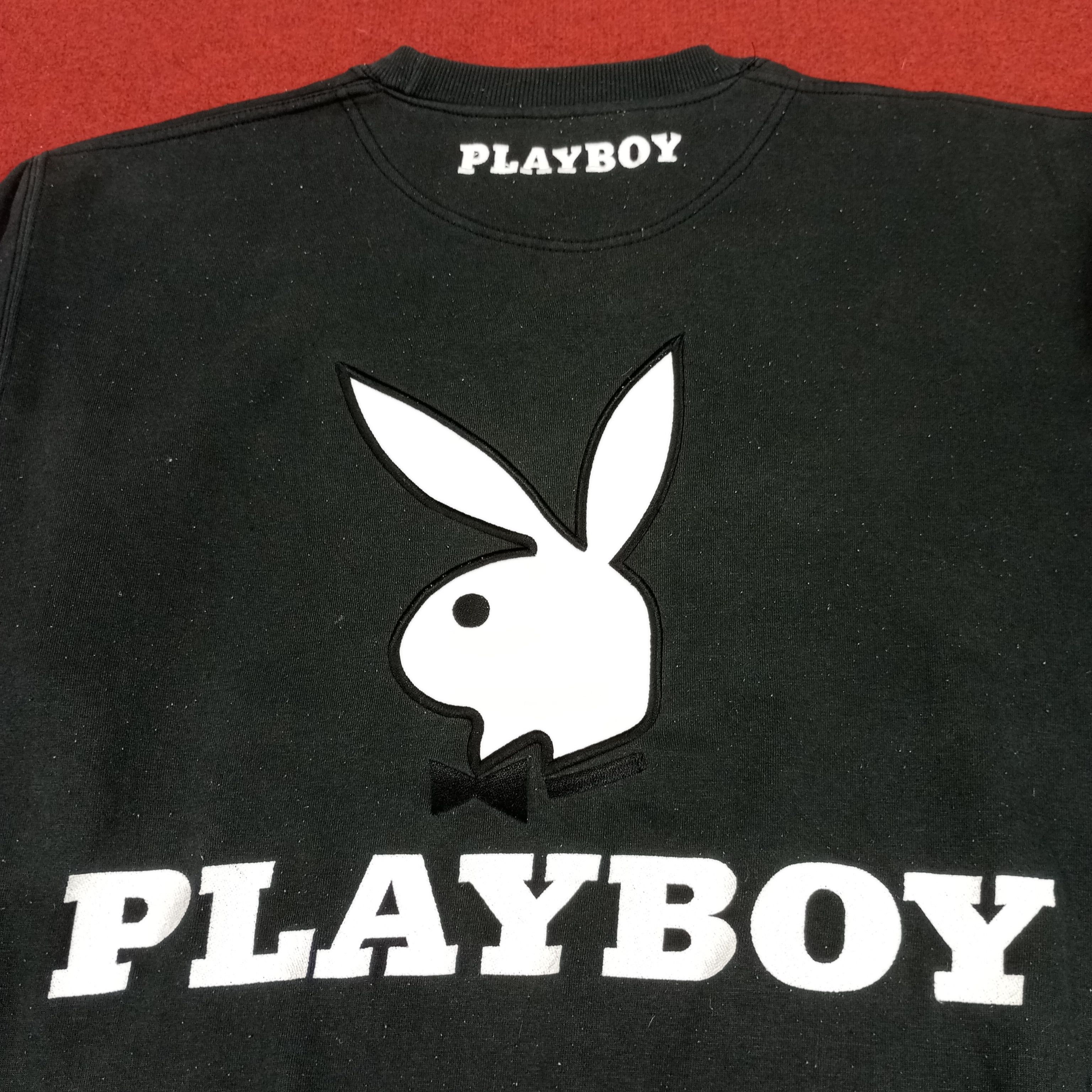 Playboy × Vintage Playboy Streetwear Style Logo Spellout Design Sweatshirt Size US L / EU 52-54 / 3 - 2 Thumbnail